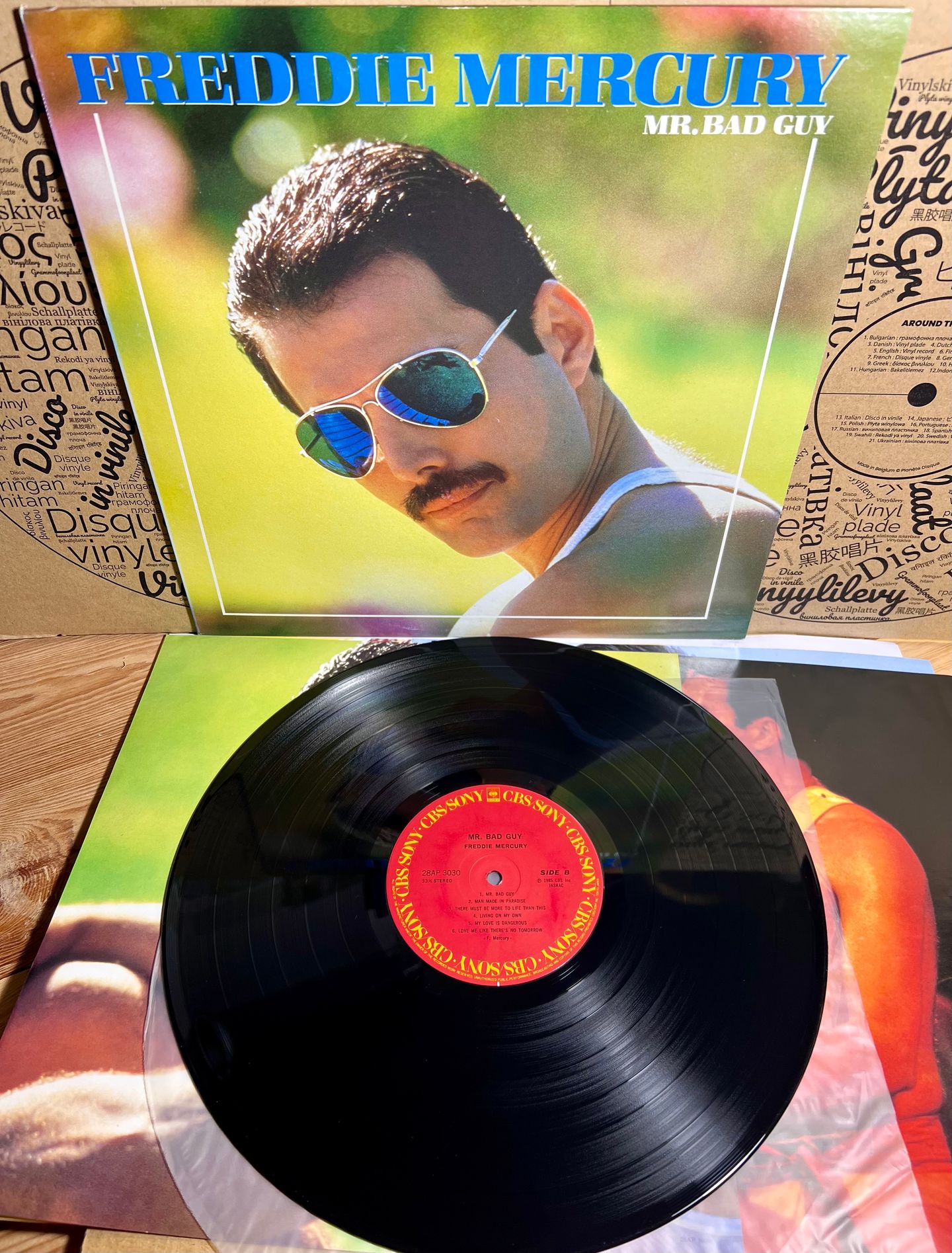 Freddie Mercury - Mr. Bad Guy | CBS/Sony (28AP 3030)