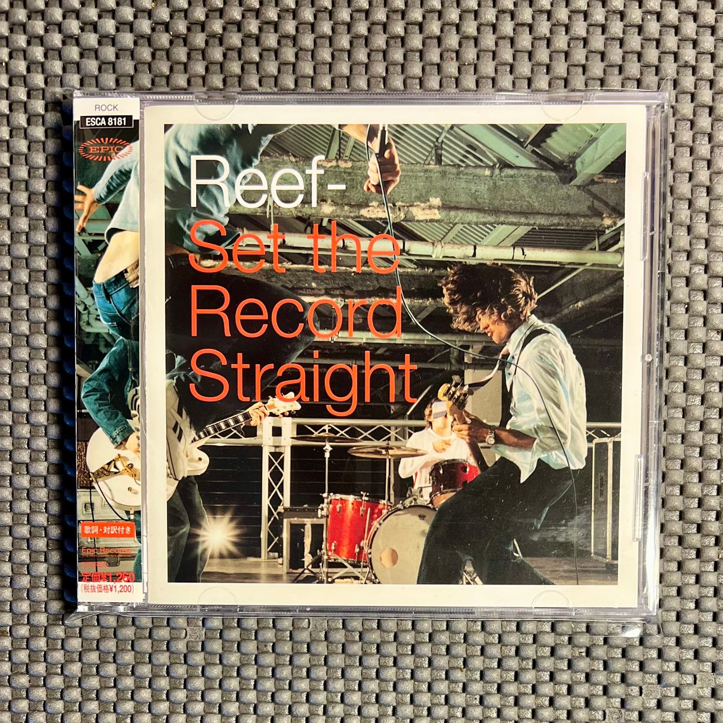 Reef - Set The Record Straight [CD - 1st Japan Press - 2000 - Mint/Mint] | Epic (ESCA 8181)