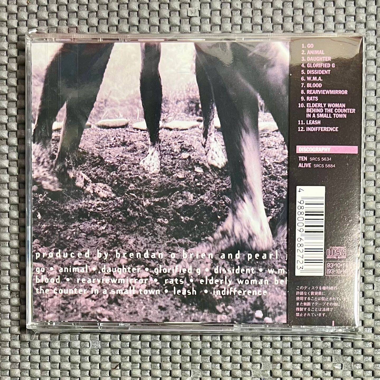 Pearl Jam - Vs. [CD - 1st Japan Press - 1993 - Mint / Mint] | Sony (SRCS 6827) - 2