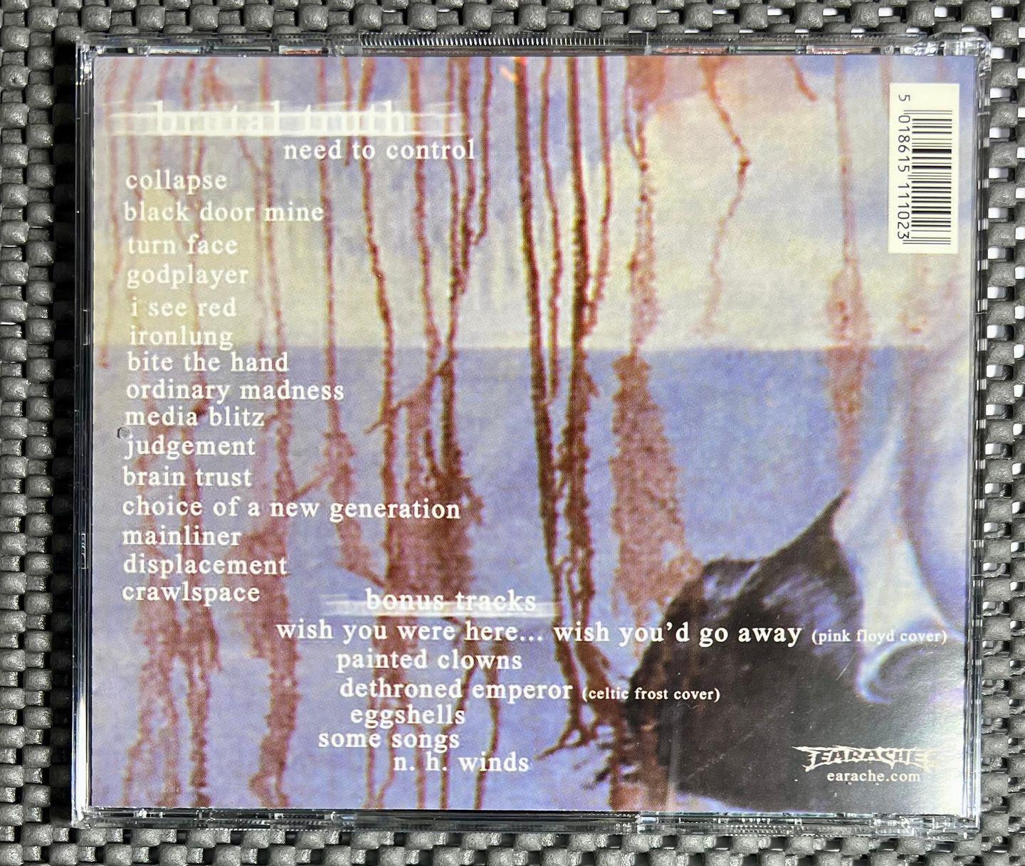 Brutal Truth - Need To Control | Earache (MOSH110CDJ) - 2