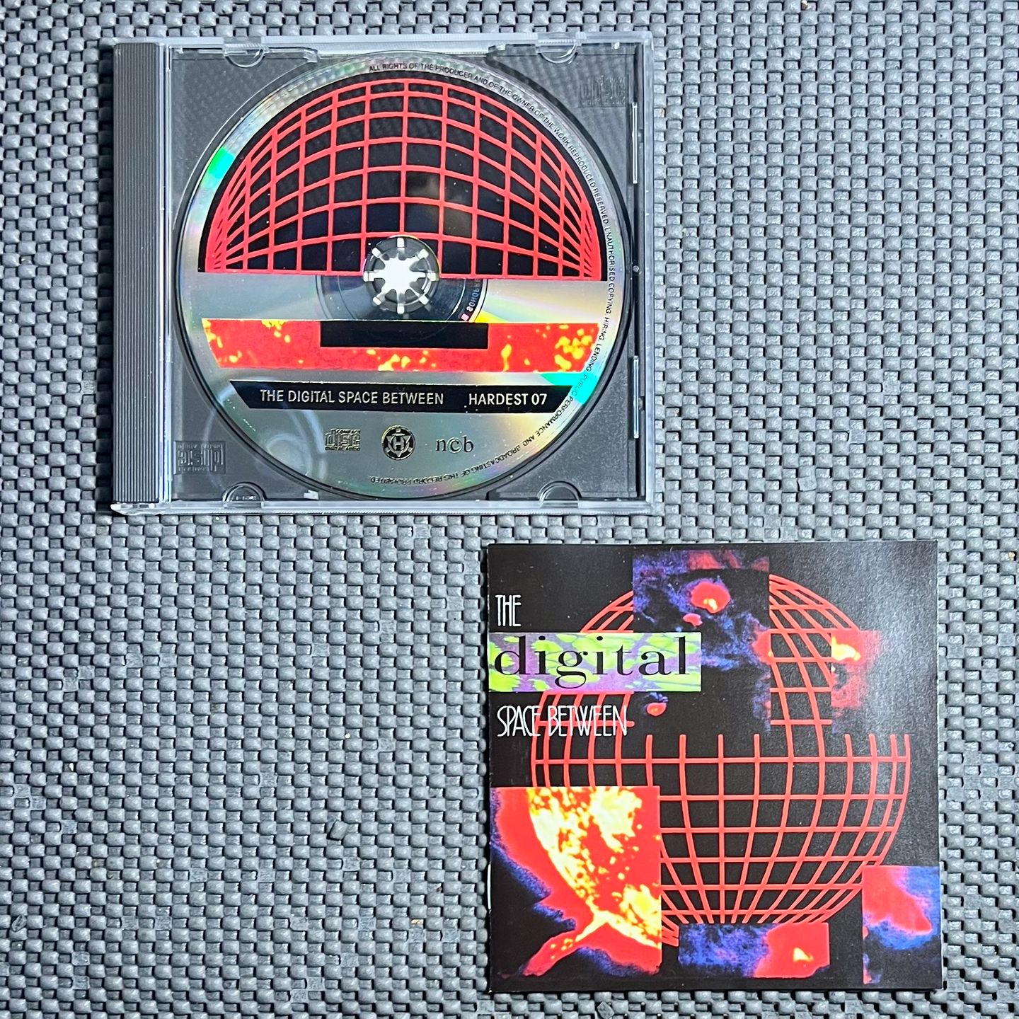 Various - The Digital Space Between [CD - 1st Ed. 1994 - Denmark - Hard Records HARDEST 07 - NM/NM] Electro Industrial | Hard Records (HARDEST 07) - 2