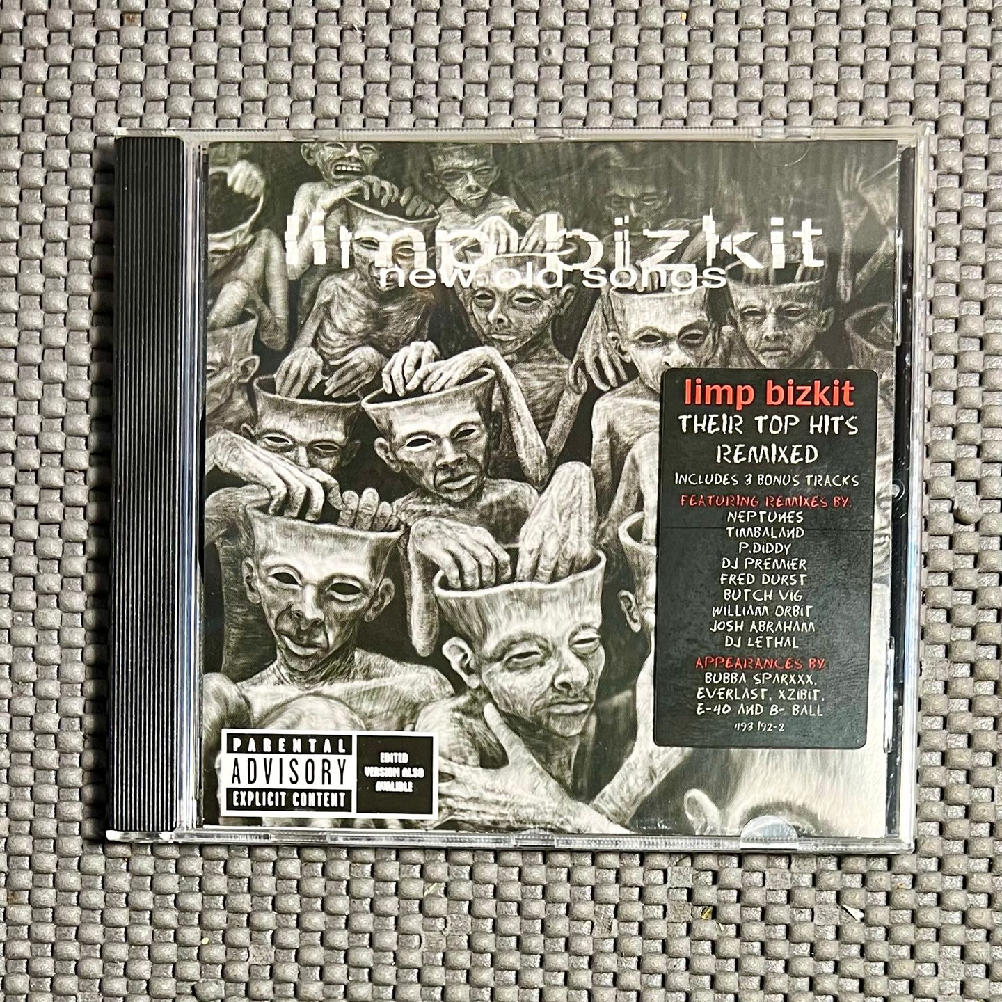 Limp Bizkit - New Old Songs [CD - 1st EU Ed. - 2001 - NM/NM with Hype Sticker] | Flip Records (493 192-2) - main