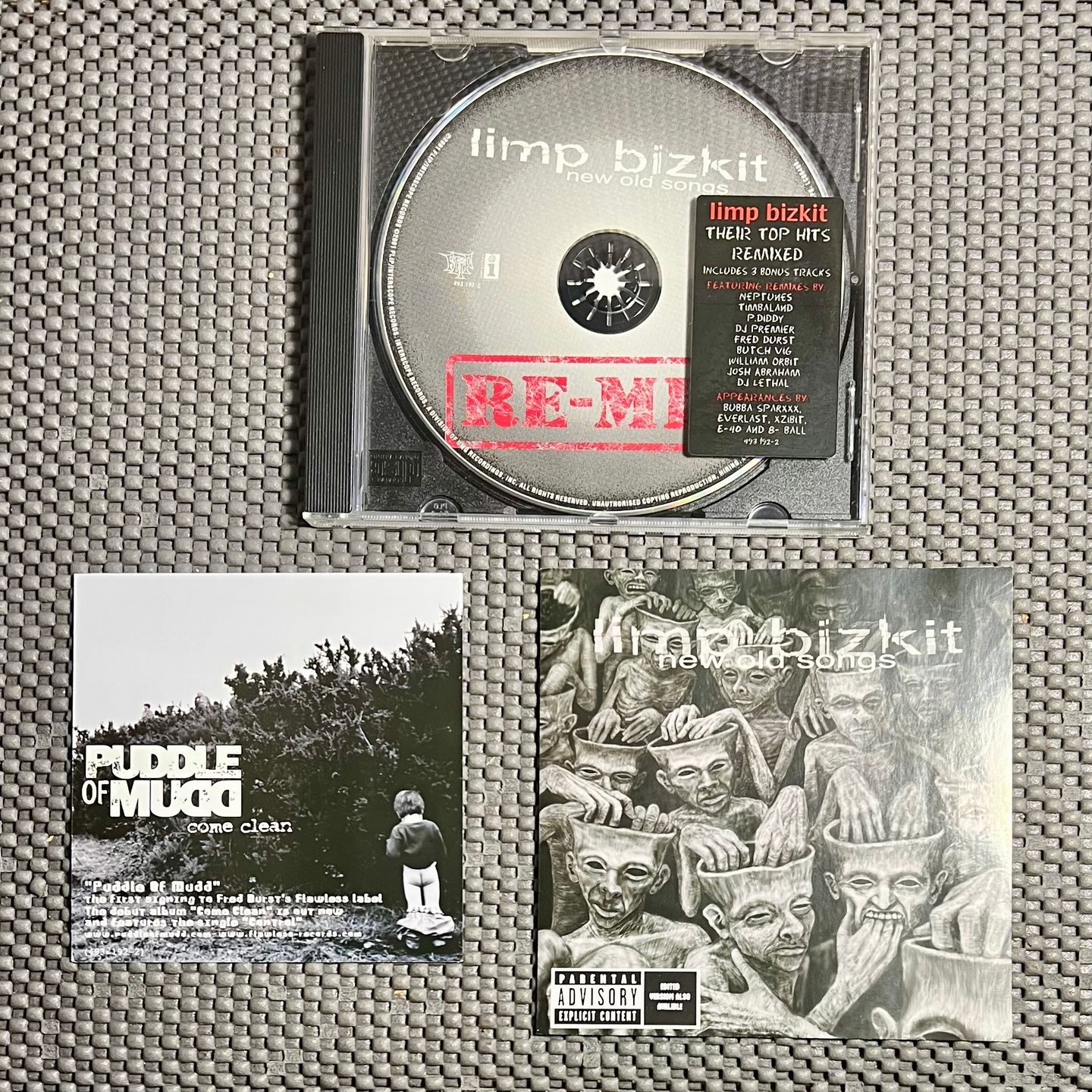 Limp Bizkit - New Old Songs [CD - 1st EU Ed. - 2001 - NM/NM with Hype Sticker] | Flip Records (493 192-2) - 3