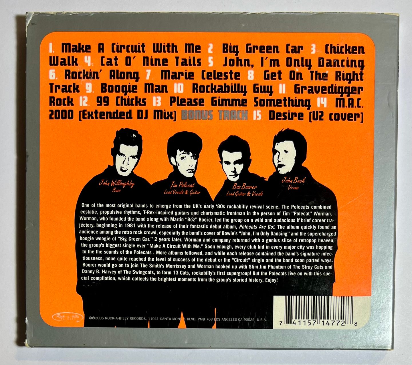 The Polecats - The Best Of | Rock-A-Billy Records (CLP14772) - 2 The Polecats - The Best Of | Rock-A-Billy Records (CLP14772) - 2