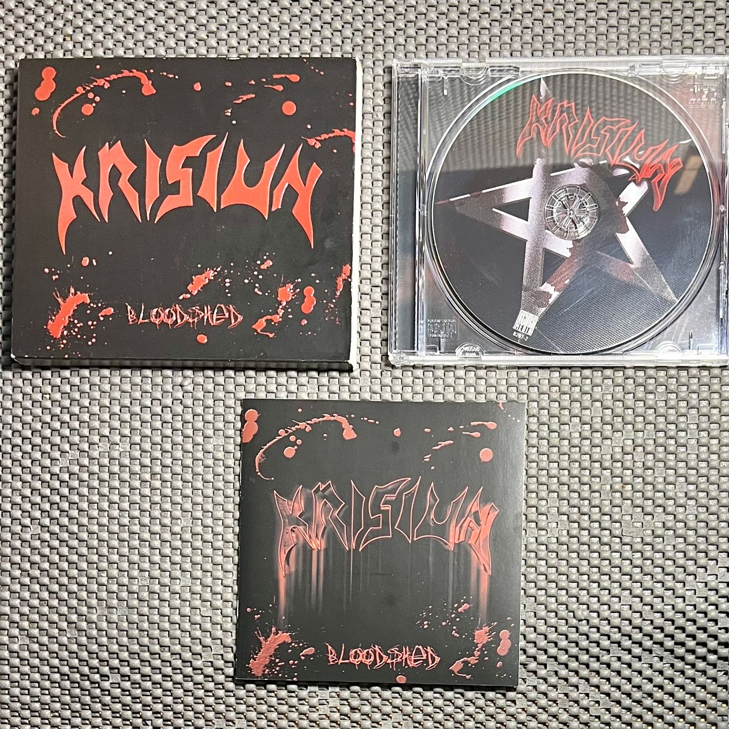 Krisiun - Bloodshed [CD - 1st US Ed. - 2004 - Century Media 8267-2 - NM/NM] Death Metal | Century Media (8267-2) - 3