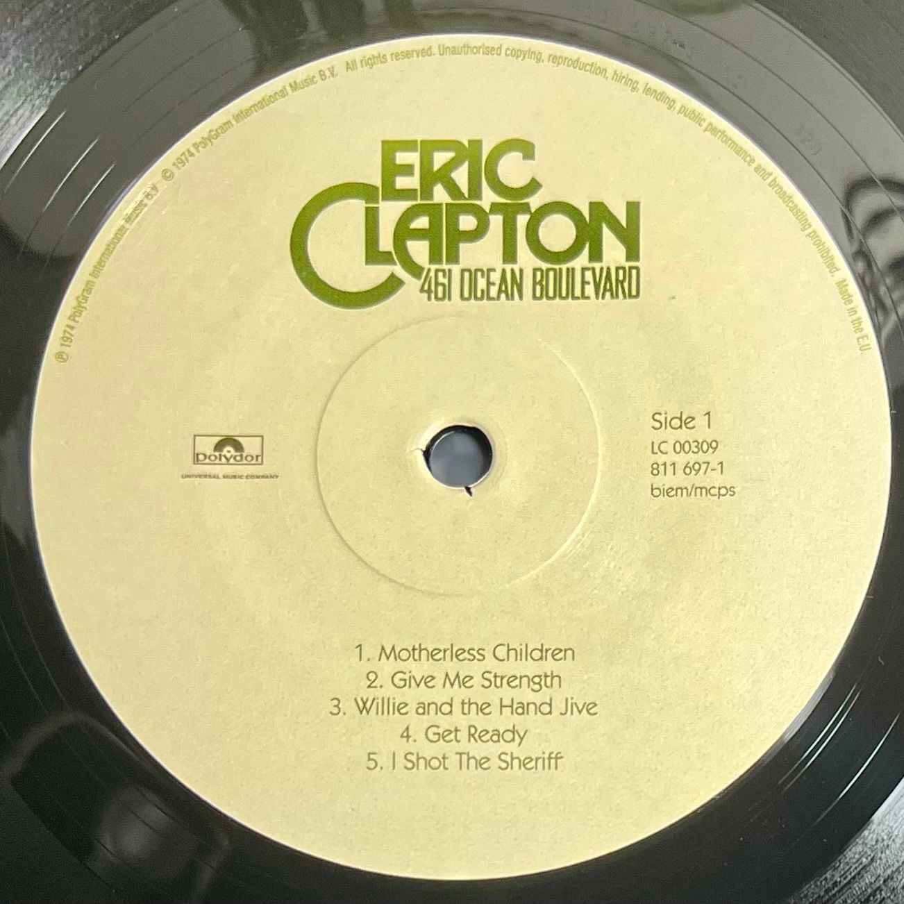 Eric Clapton - 461 Ocean Boulevard [LP Rei EU - NM/M] | Polydor (811 697-1) - 5