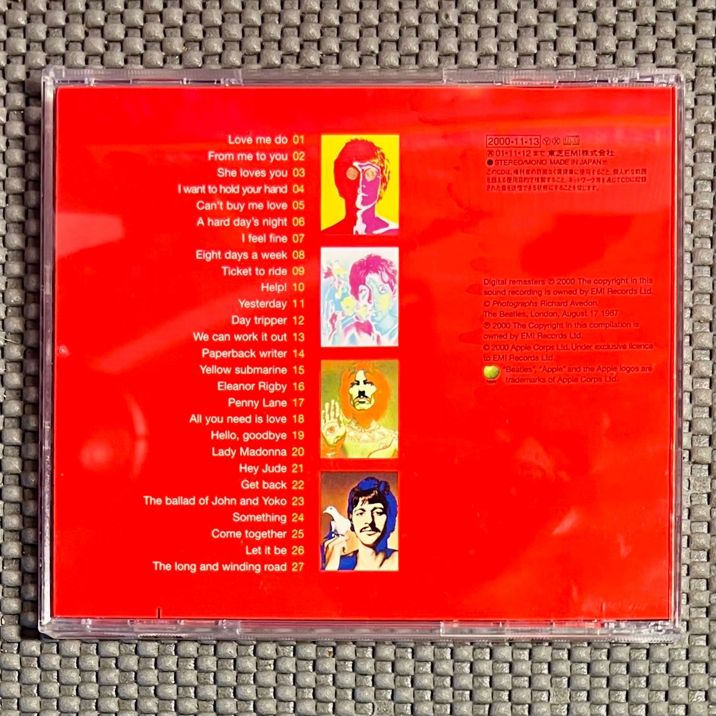 The Beatles - 1 [CD - Japan Press - Remastered - EX/NM] | Apple Records (TOCP-65600) - 2