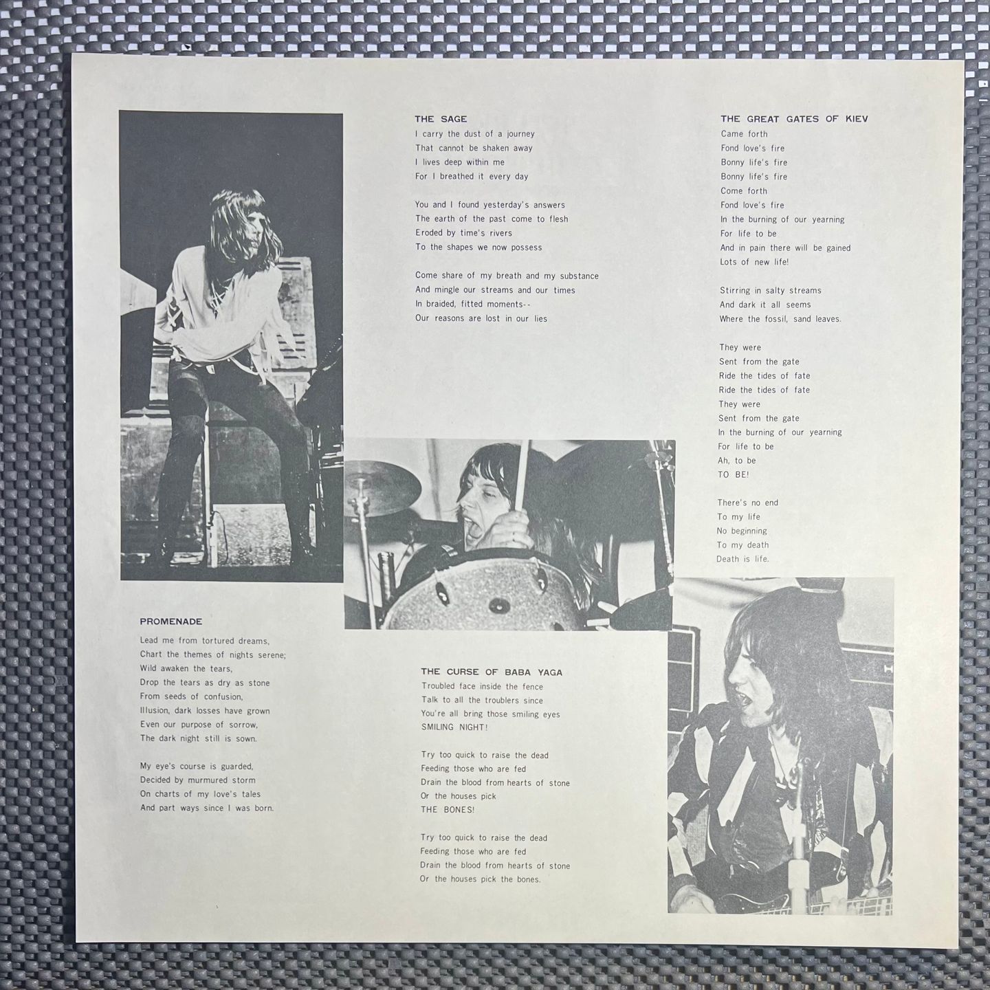 Emerson, Lake & Palmer - Pictures At An Exhibition [LP Red Japan 1976 - NM/NM] | Atlantic (P-10112A) - 7