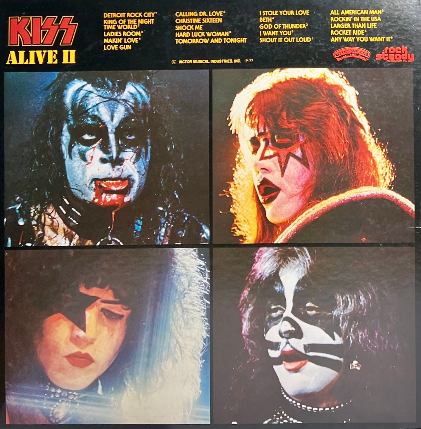 Kiss - Alive II [Vinyl 2xLP - 1st Japan Press - 1977 - VIP-9529-30 - NM/NM] | Casablanca (VIP-9529-30) - 4