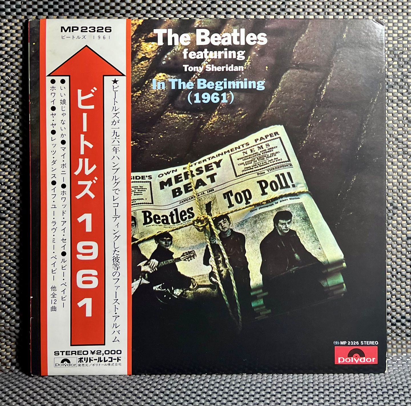 The Beatles featuring Tony Sheridan - In The Beginning (1961) | Polydor (MP 2326)