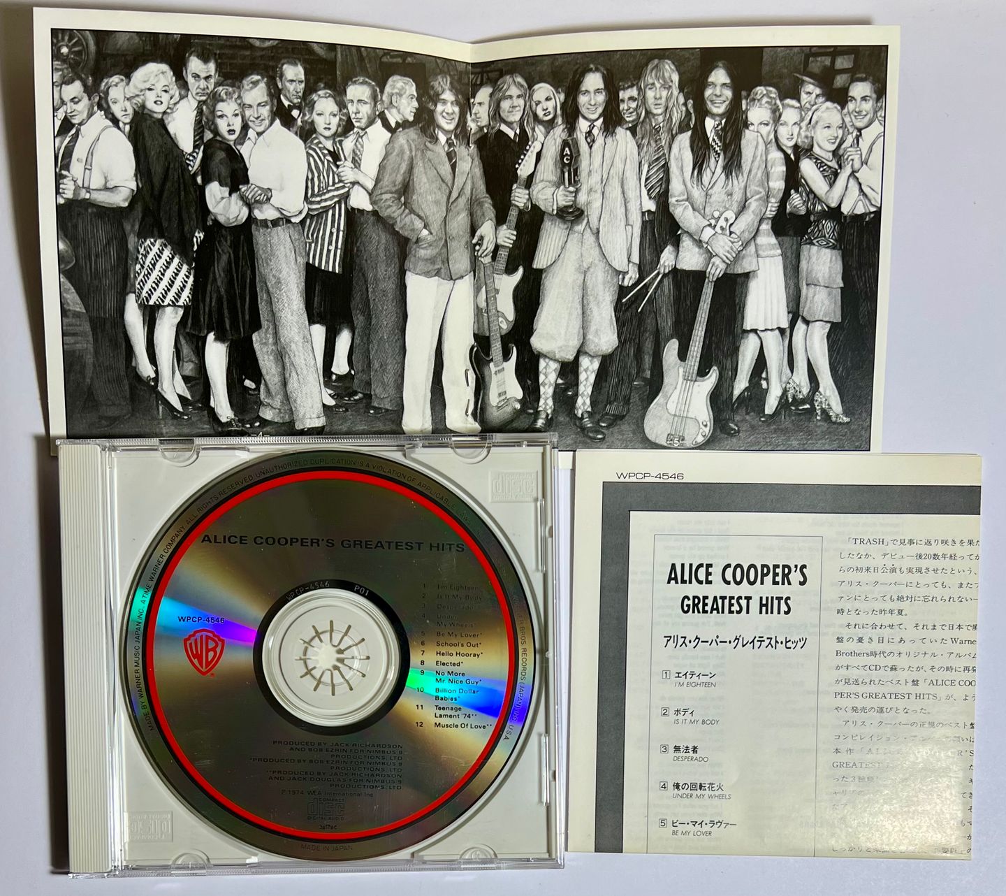 Alice Cooper - Alice Cooper's Greatest Hits | Warner Bros. Records (WPCP-4546) - 3