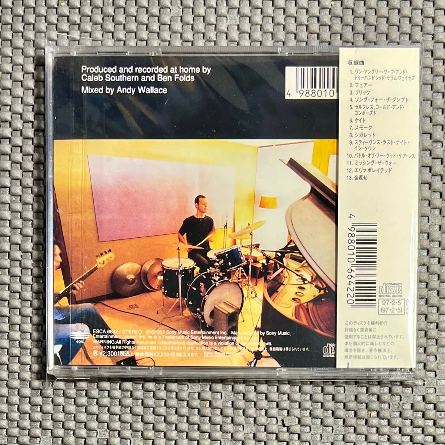 Ben Folds Five - Whatever And Ever Amen [CD - 1st Japan Ed. 1997 - Epic ESCA 6642] Indie Rock | Epic (ESCA 6642) - 2
