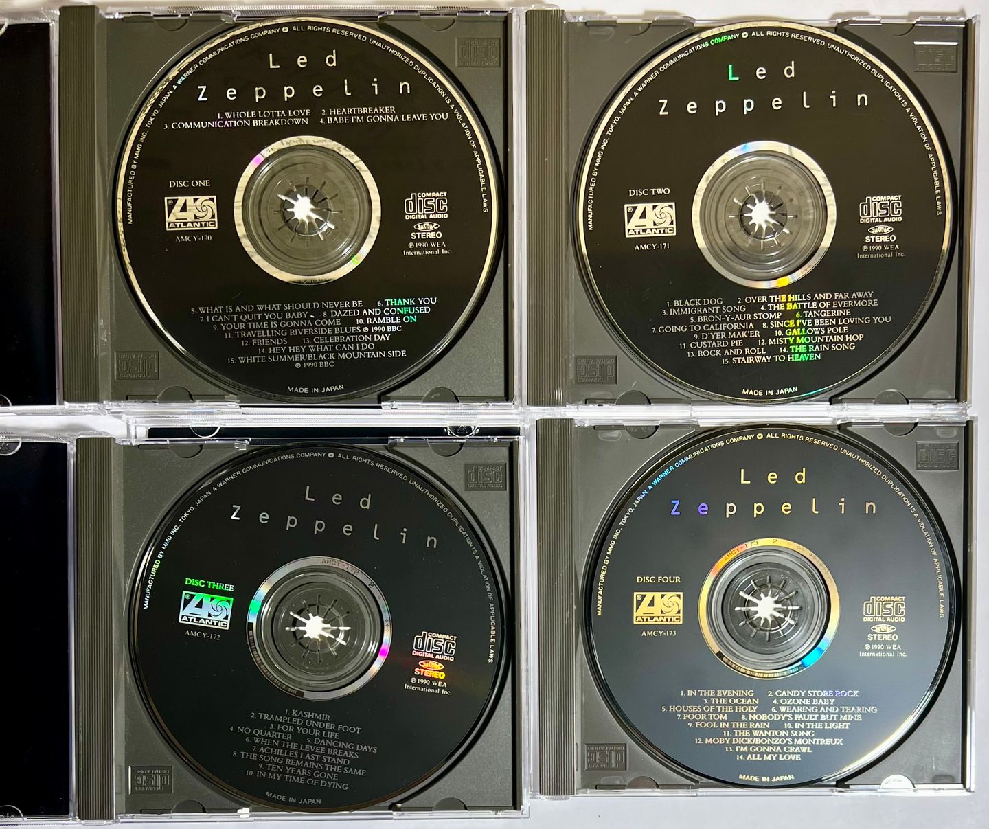 Led Zeppelin - Led Zeppelin 1968-1980 | Atlantic (AMCY-170~3) - 3