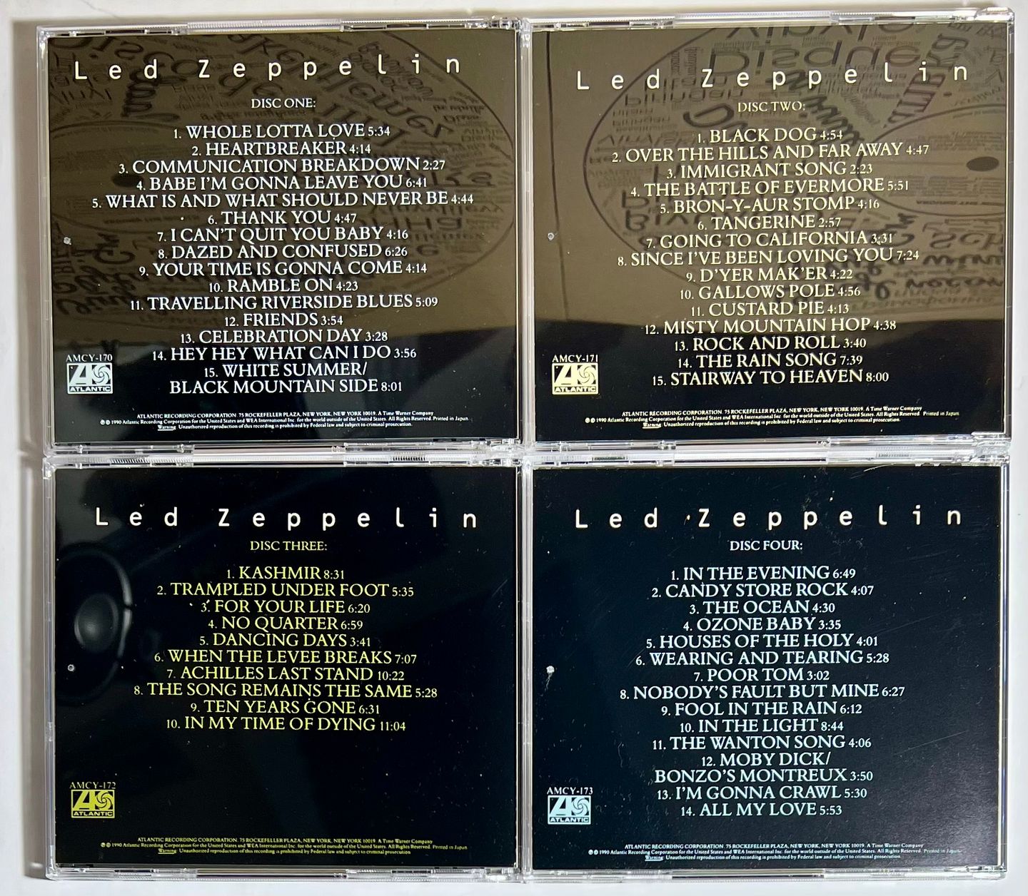 Led Zeppelin - Led Zeppelin 1968-1980 | Atlantic (AMCY-170~3) - 2