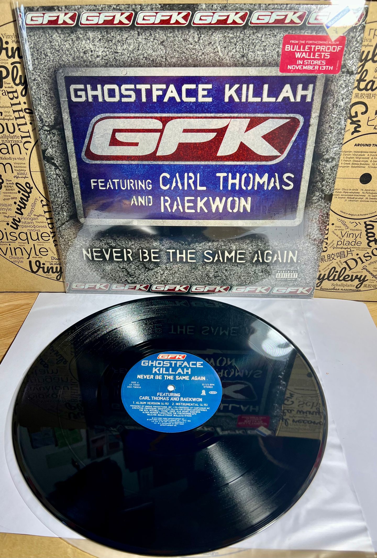 Ghostface Killah - Never Be The Same Again | Epic (49 79650) Ghostface Killah - Never Be The Same Again | Epic (49 79650)