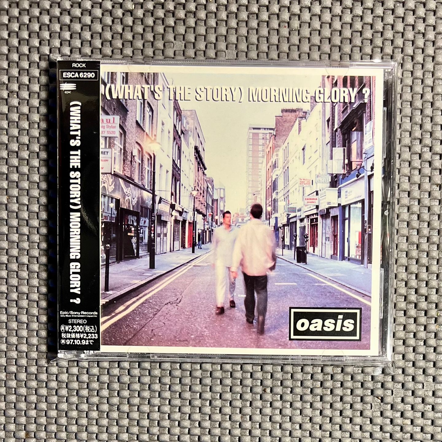 Oasis - (What's The Story) Morning Glory? [CD - 1st Japan Press - 1995 - EX/NM] | Epic (ESCA 6290) - main