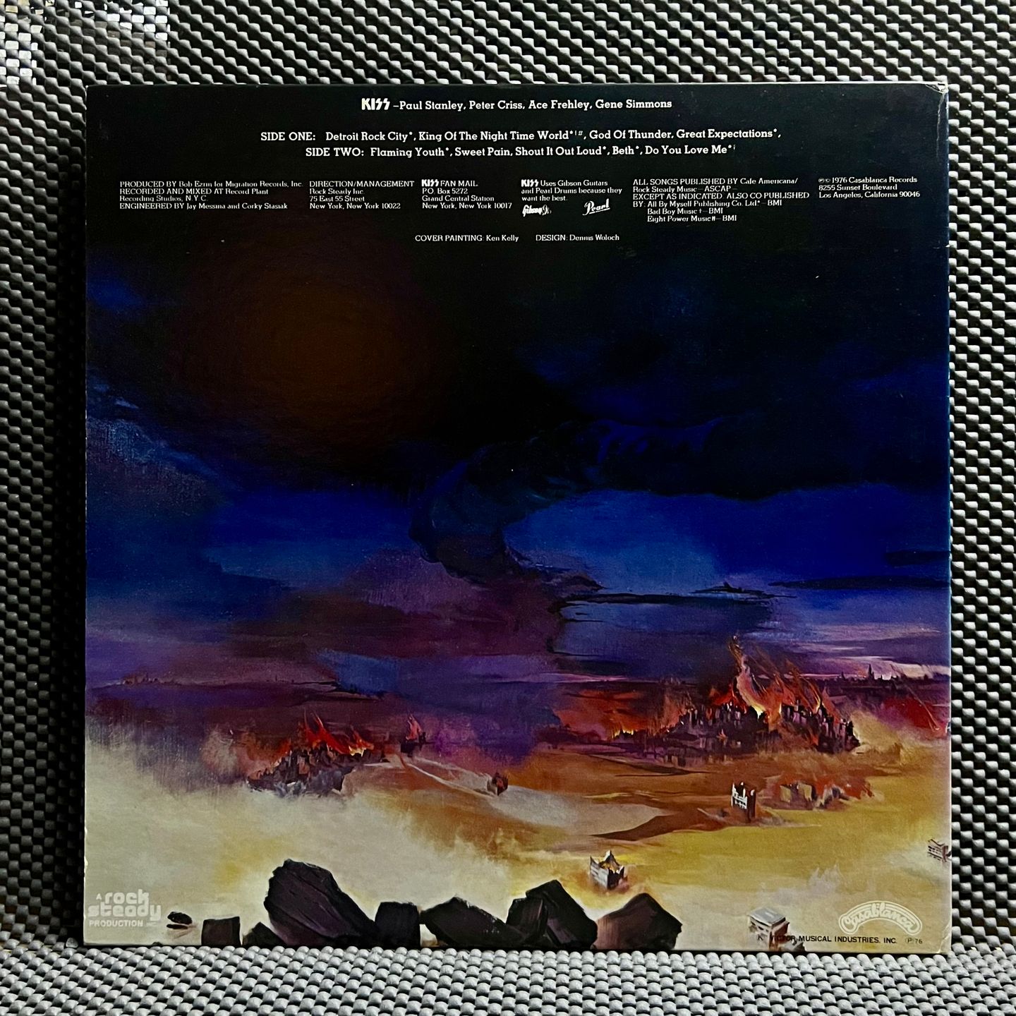 Kiss - Destroyer [Vinyl LP - 1st Japan Press - 1976 - SWX-6268 - NM/NM] Hard Rock | Casablanca (SWX-6268) - 4