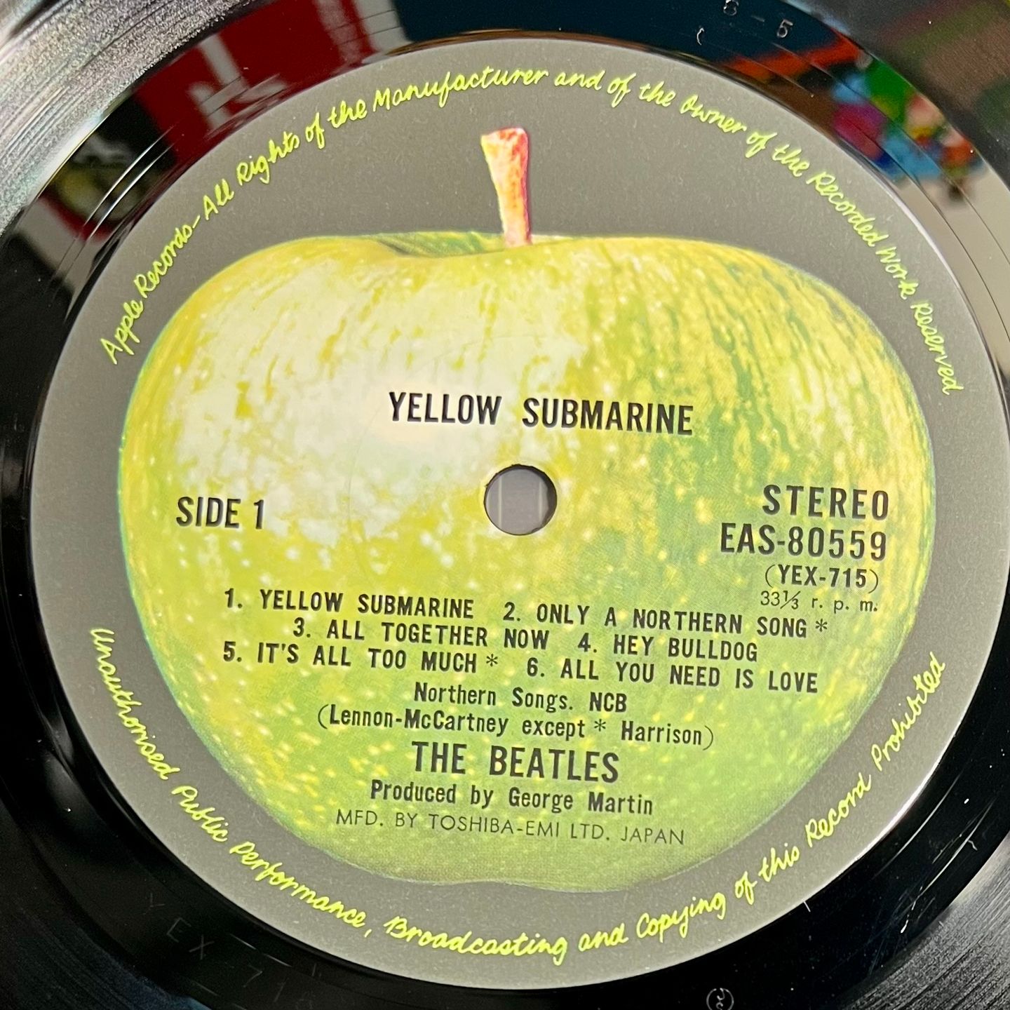 The Beatles - Yellow Submarine (Misprint - Mega Rare ! ) | Apple Records (EAS-80559) - 4 The Beatles - Yellow Submarine (Misprint - Mega Rare ! ) | Apple Records (EAS-80559) - 4