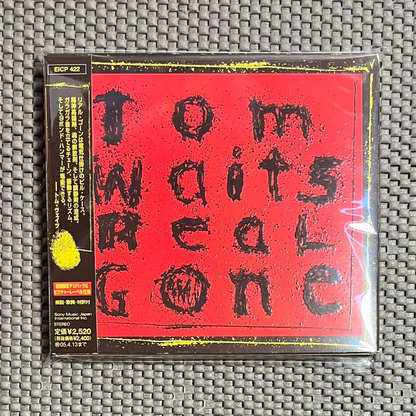 Tom Waits - Real Gone [CD - 1st Japan Ed. - 2004 - EICP 422 - NM/NM] | Epitaph (EICP 422)