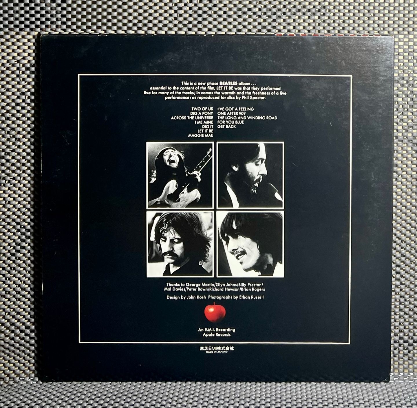 The Beatles = The Beatles - Let It Be = レット・イット・ビー | Apple Records (EAS-80561) - 4