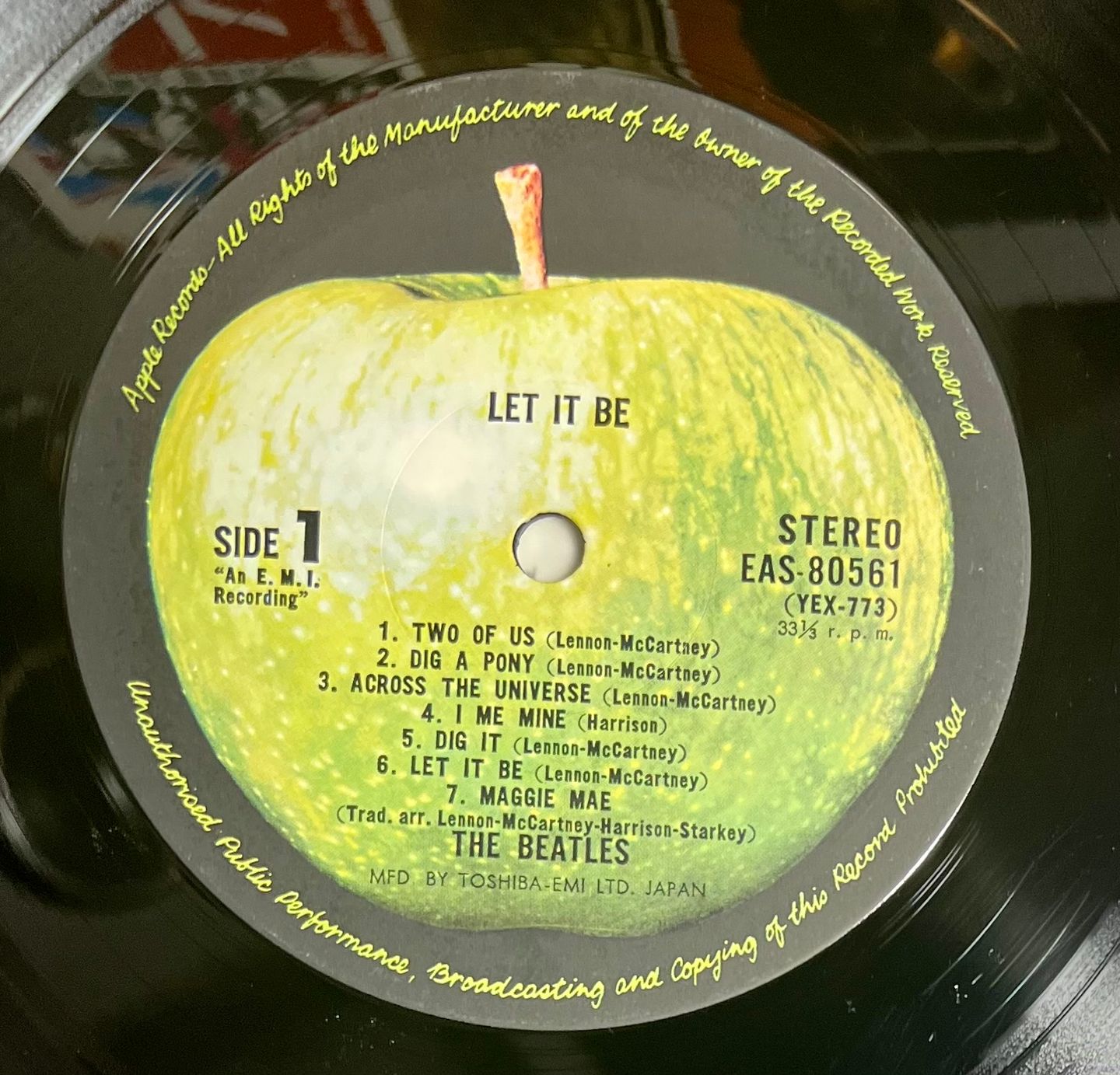 The Beatles = The Beatles - Let It Be = レット・イット・ビー | Apple Records (EAS-80561) - 5
