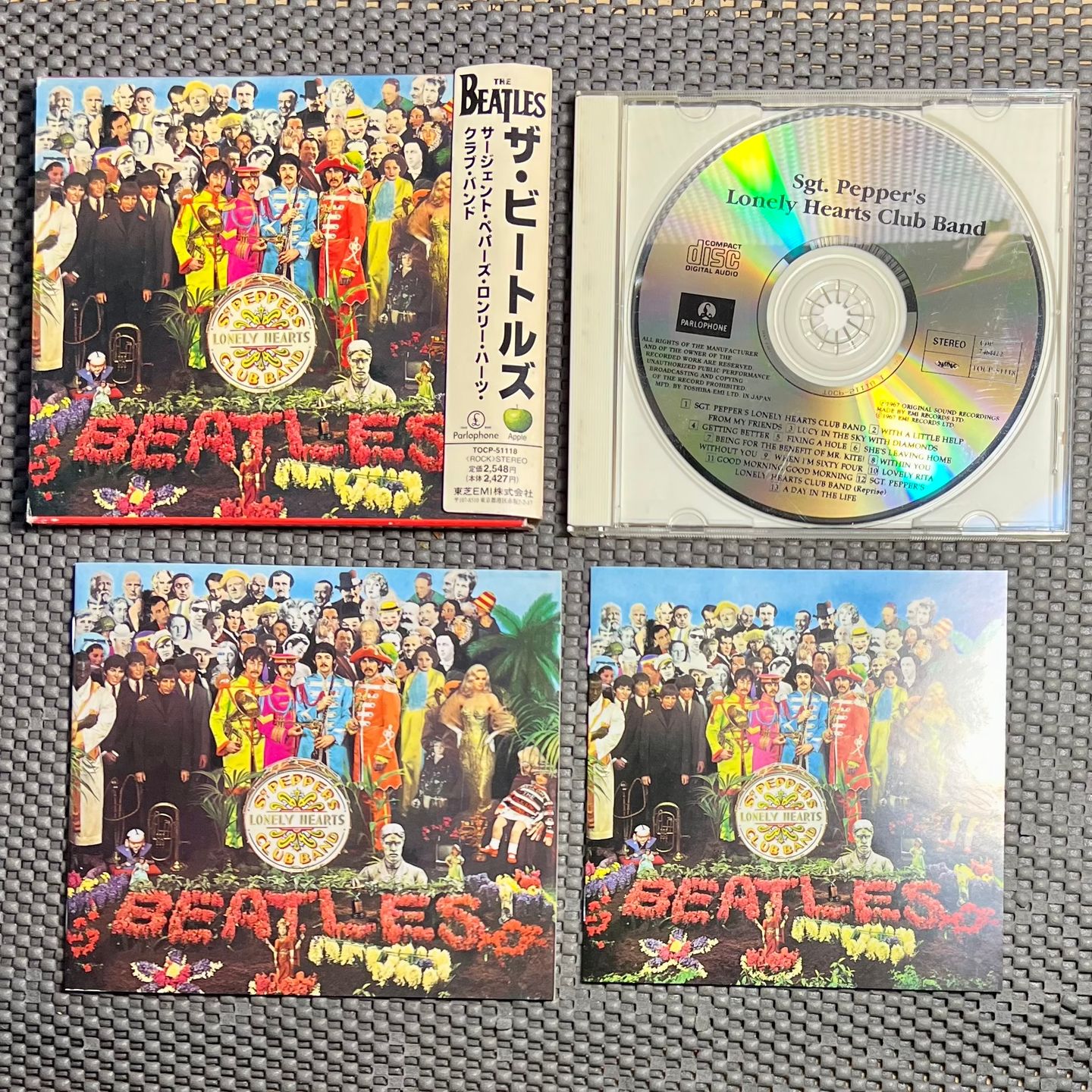The Beatles - Sgt. Pepper's Lonely Hearts Club Band [CD - Japan Press - Slip Case - Apple Records TOCP 51118 - Mint/NM with Obi & Insert] Pop Rock Psyche | Apple Records (TOCP 51118) - 3