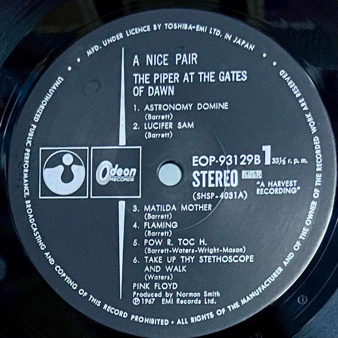 Pink Floyd - A Nice Pair [Vinyl LP - Japan Press - 1973 - EOP-93129B - NM to MINT] Prog Rock | Harvest (EOP-93129B) - 4