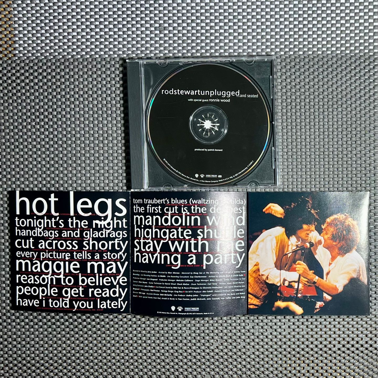 Rod Stewart With Special Guest Ron Wood - Unplugged ...And Seated | Warner Bros. Records (9 45289-2) - 3