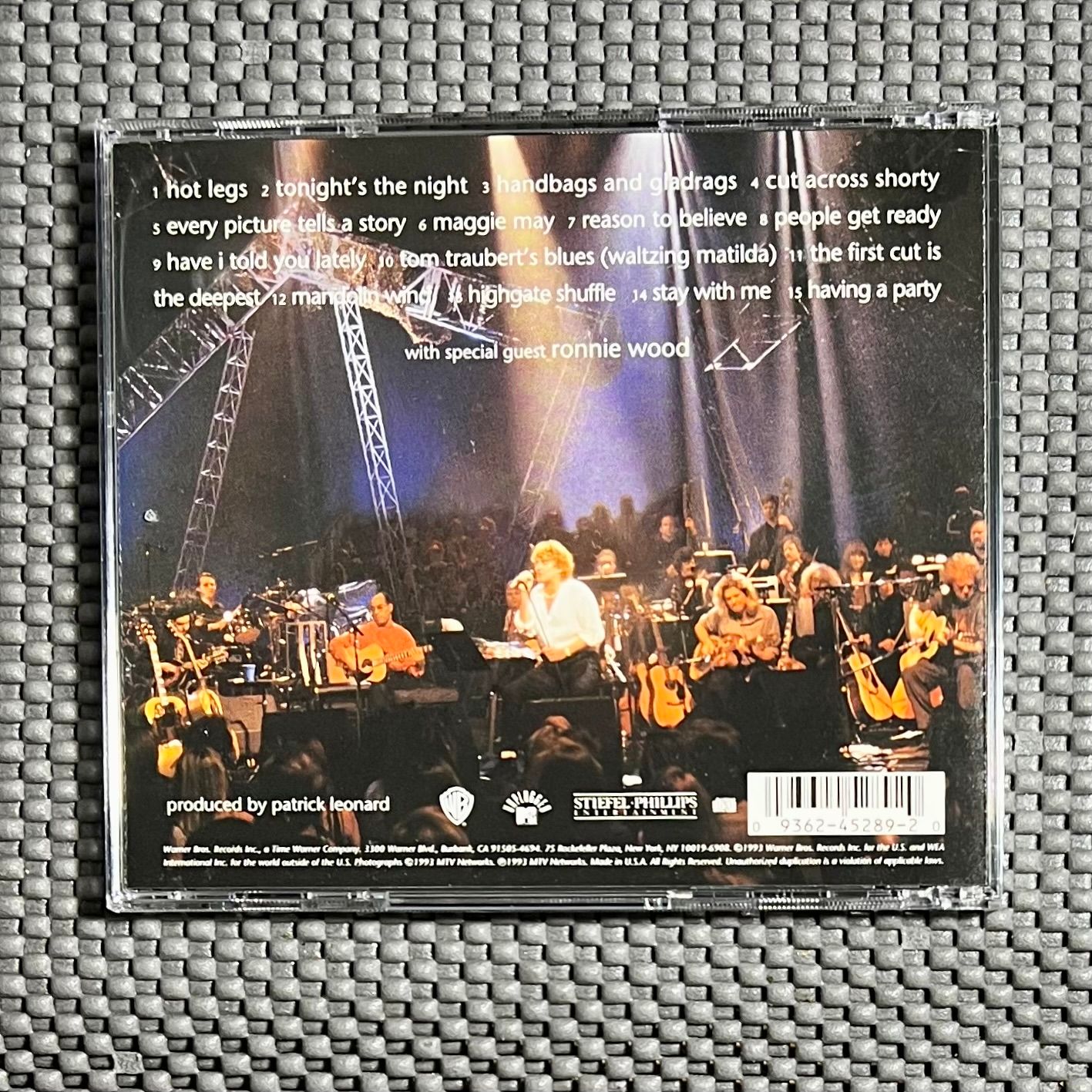 Rod Stewart With Special Guest Ron Wood - Unplugged ...And Seated | Warner Bros. Records (9 45289-2) - 2