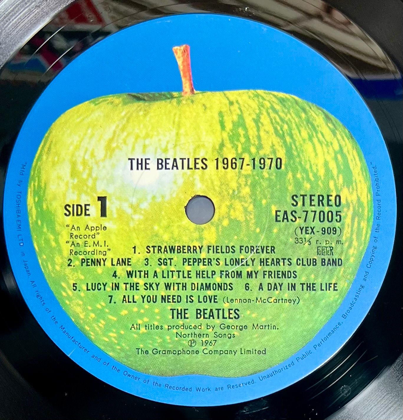 The Beatles = The Beatles - 1967-1970 = 1967年~1970年 | Apple Records (EAS-77005・6) - 4