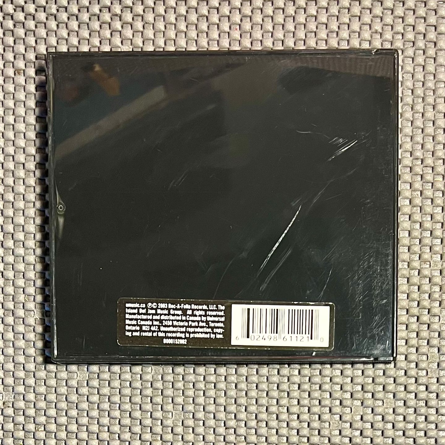 Jay-Z - The Black Album [CD - 1st Press - Canada - 2003 - EX/VG+] Hip Hop | Roc-A-Fella Records (B000152802) - 2