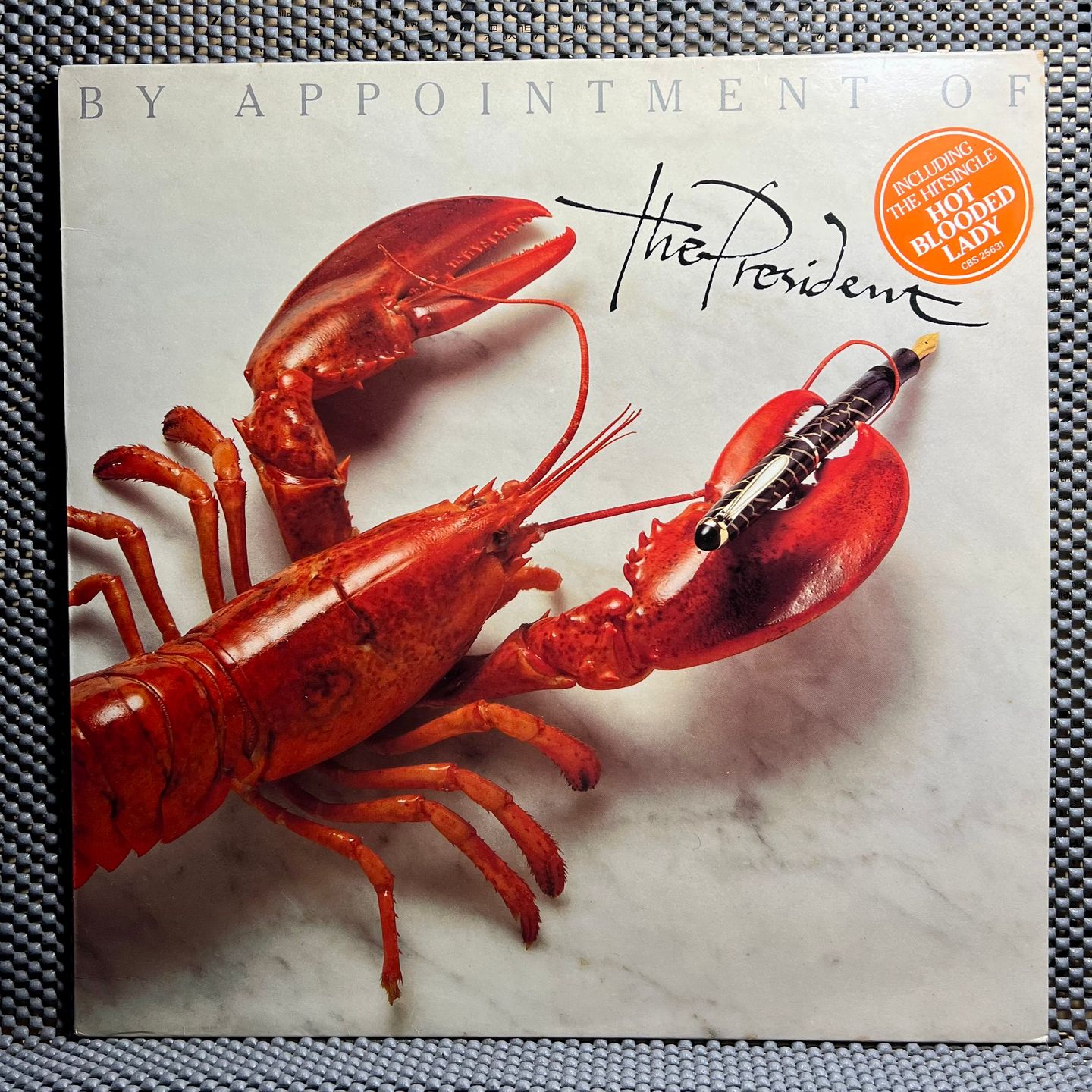 The President - By Appointment Of [Vinyl LP - 1st NL Press - 1983 - CBS 25631 - NM/NM] Pop Rock | CBS (CBS 25631) - main