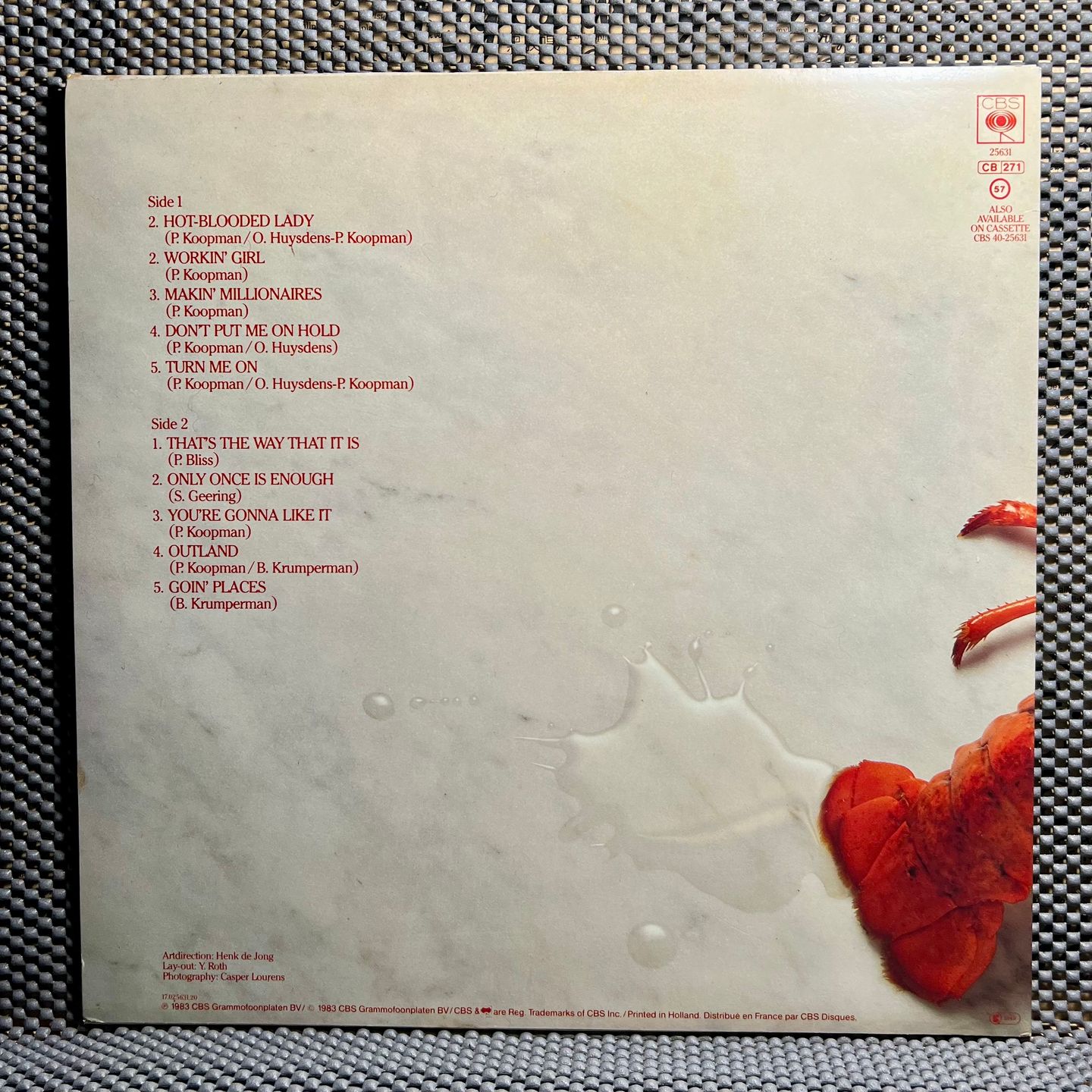 The President - By Appointment Of [Vinyl LP - 1st NL Press - 1983 - CBS 25631 - NM/NM] Pop Rock | CBS (CBS 25631) - 3