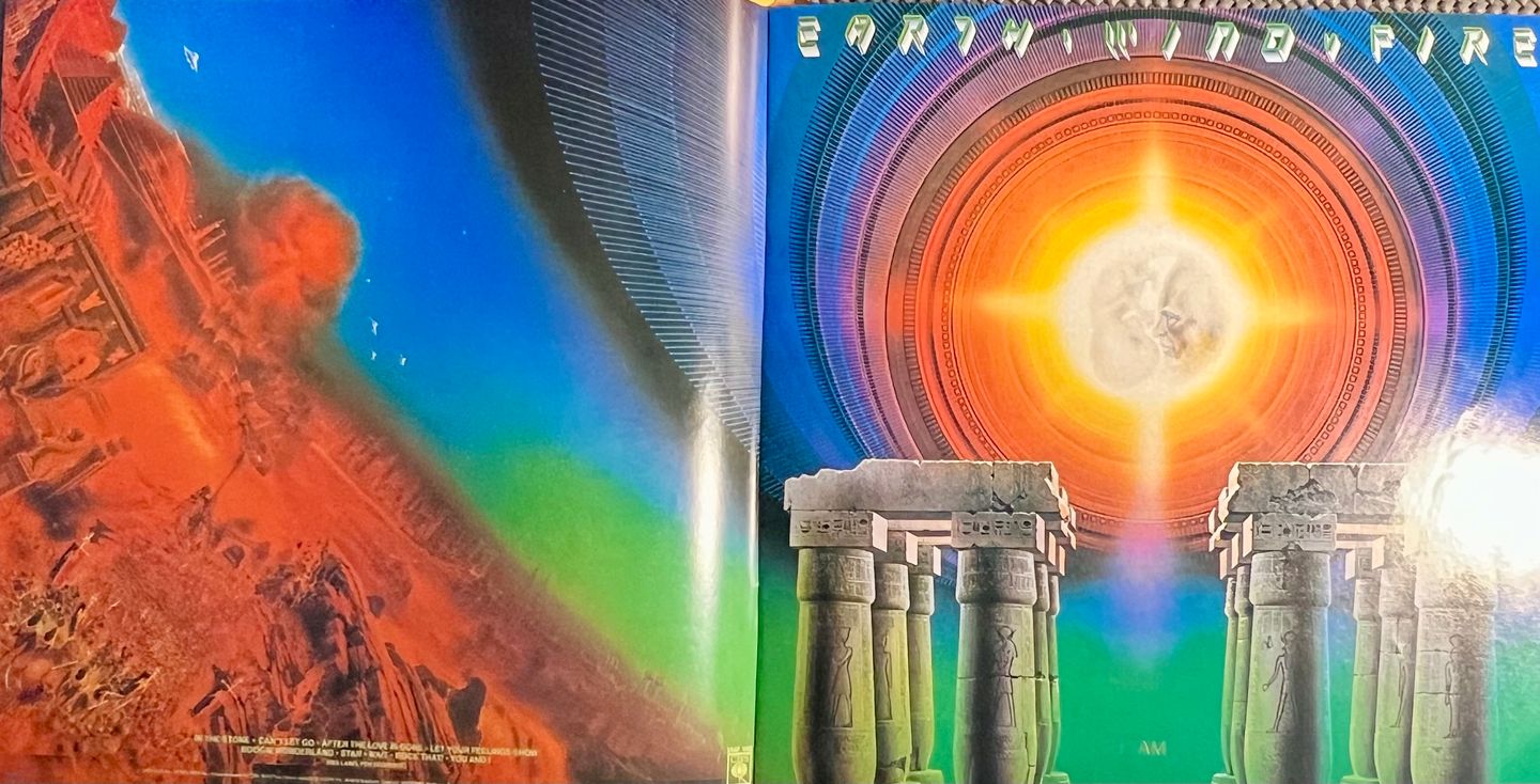 Earth, Wind & Fire - Powerlight [Vinyl LP - 1st Japan Press - 1983 - NM/NM] | CBS/Sony (25AP 2480) - 12