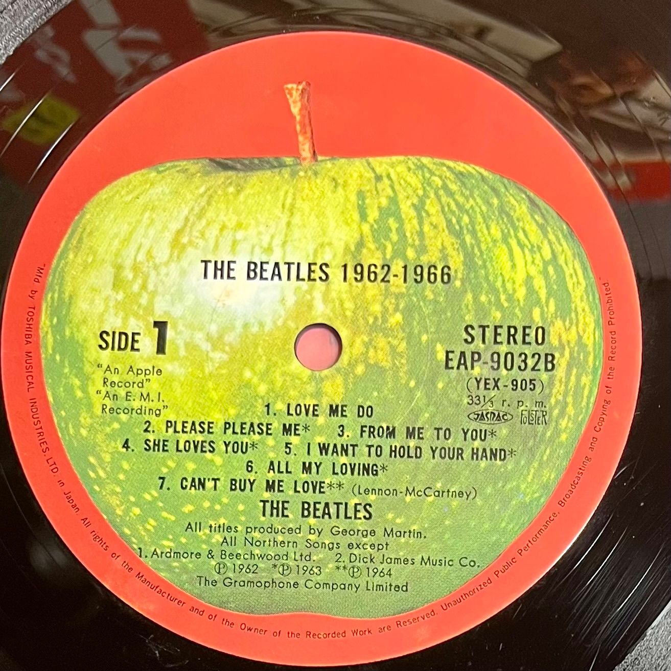 The Beatles = The Beatles - 1962-1966 = 1962年〜1966年 | Apple Records (EAP-9032B) - 5