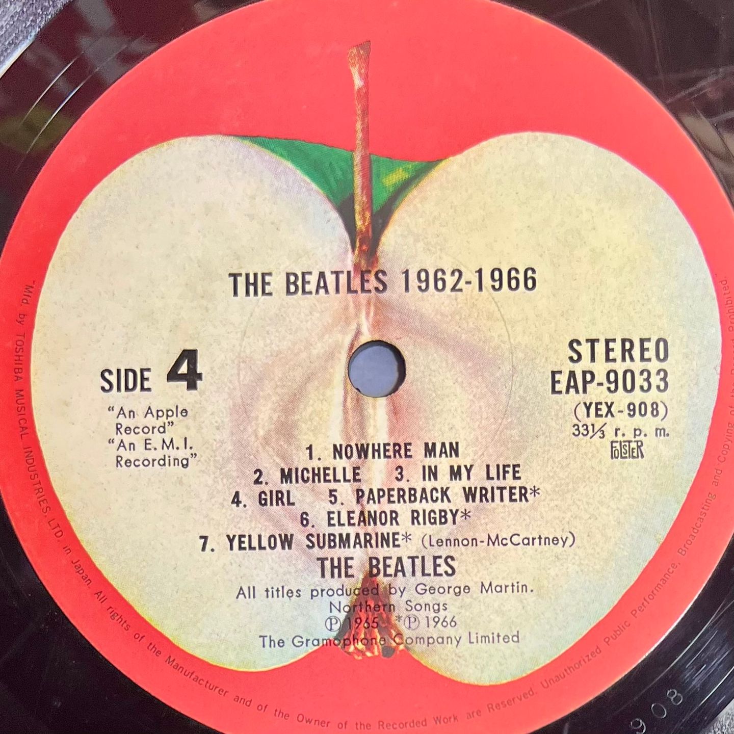 The Beatles = The Beatles - 1962-1966 = 1962年〜1966年 | Apple Records (EAP-9032B) - 8