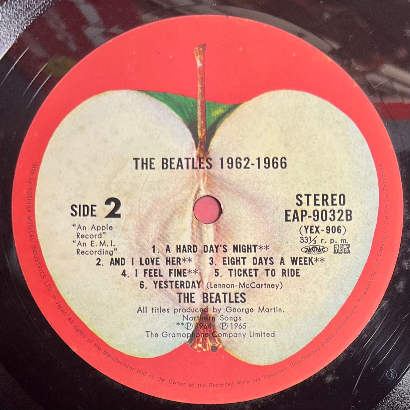 The Beatles = The Beatles - 1962-1966 = 1962年〜1966年 | Apple Records (EAP-9032B) - 6