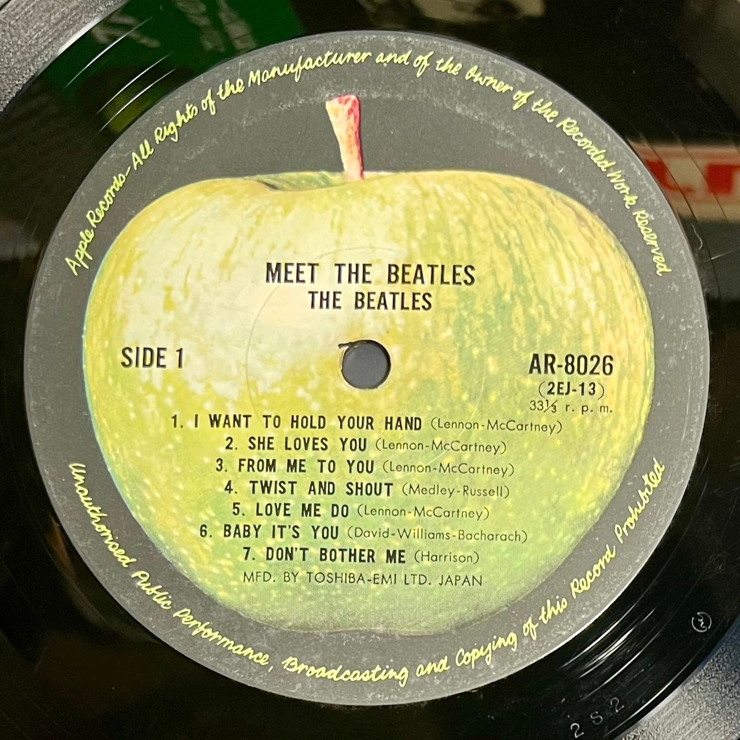 The Beatles - Meet The Beatles! | Apple Records (AR-8026) - 4