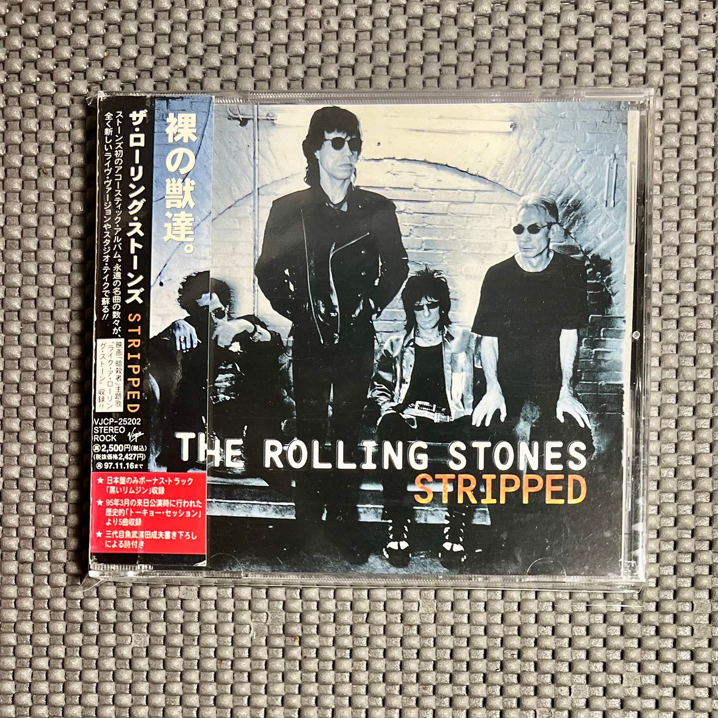 The Rolling Stones - Stripped [CD - 1st Japan Press - 1995 - Mint/NM] | Virgin (VJCP-25202)