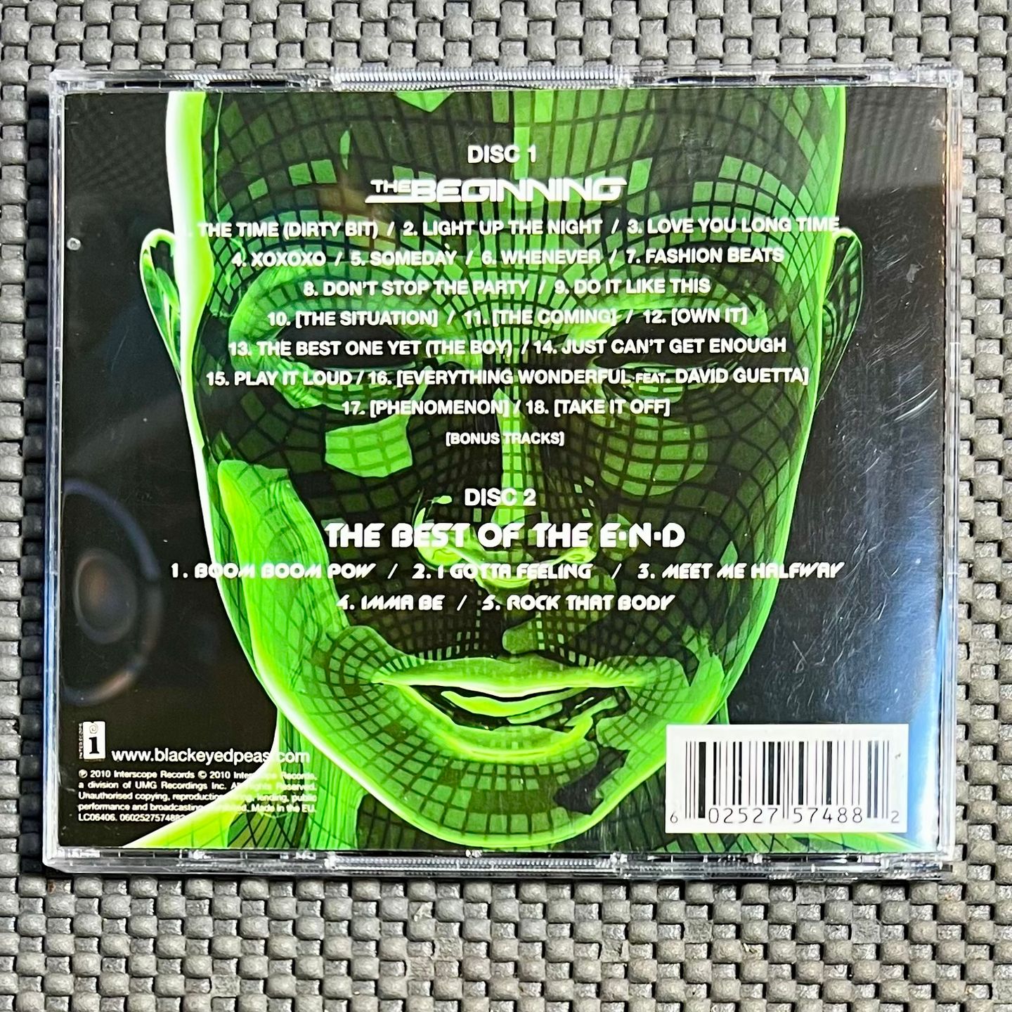 Black Eyed Peas - The Beginning [2x CD - Deluxe Ed. - EU 2010 - Mint/NM] Electro Pop Rap | Interscope Records (0602527574882) - 2