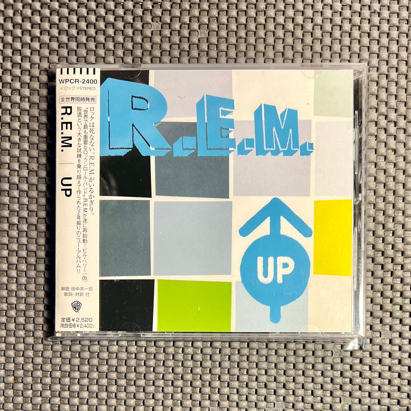 R.E.M. - Up [CD - 1st Japan Press 1998 - Mint/Mint] Alt Rock | WEA Japan (WPCR-2400) - main