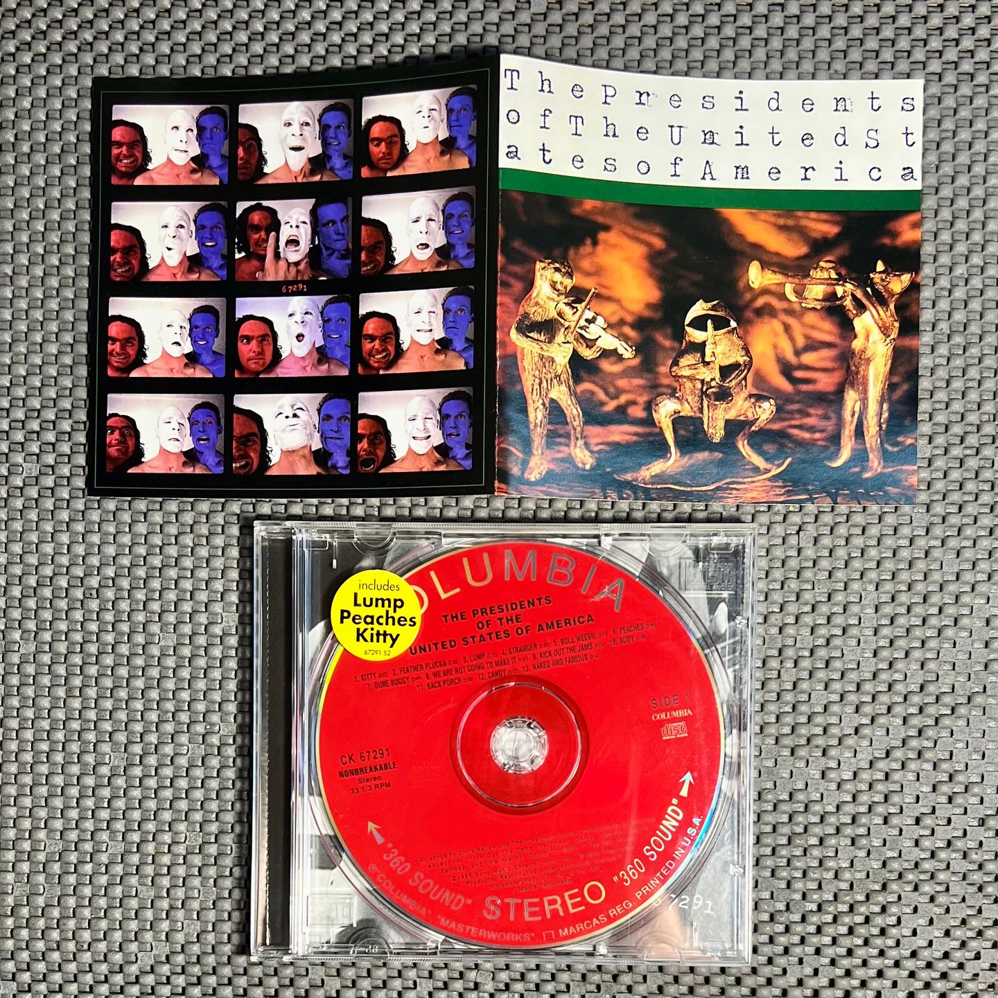 The Presidents Of The United States Of America - The Presidents Of The United States Of America [CD - 1st US Ed. 1995 - Pitman Pressing -  Columbia CK 67291 - NM] Alt Rock | Columbia (CK 67291) - 2