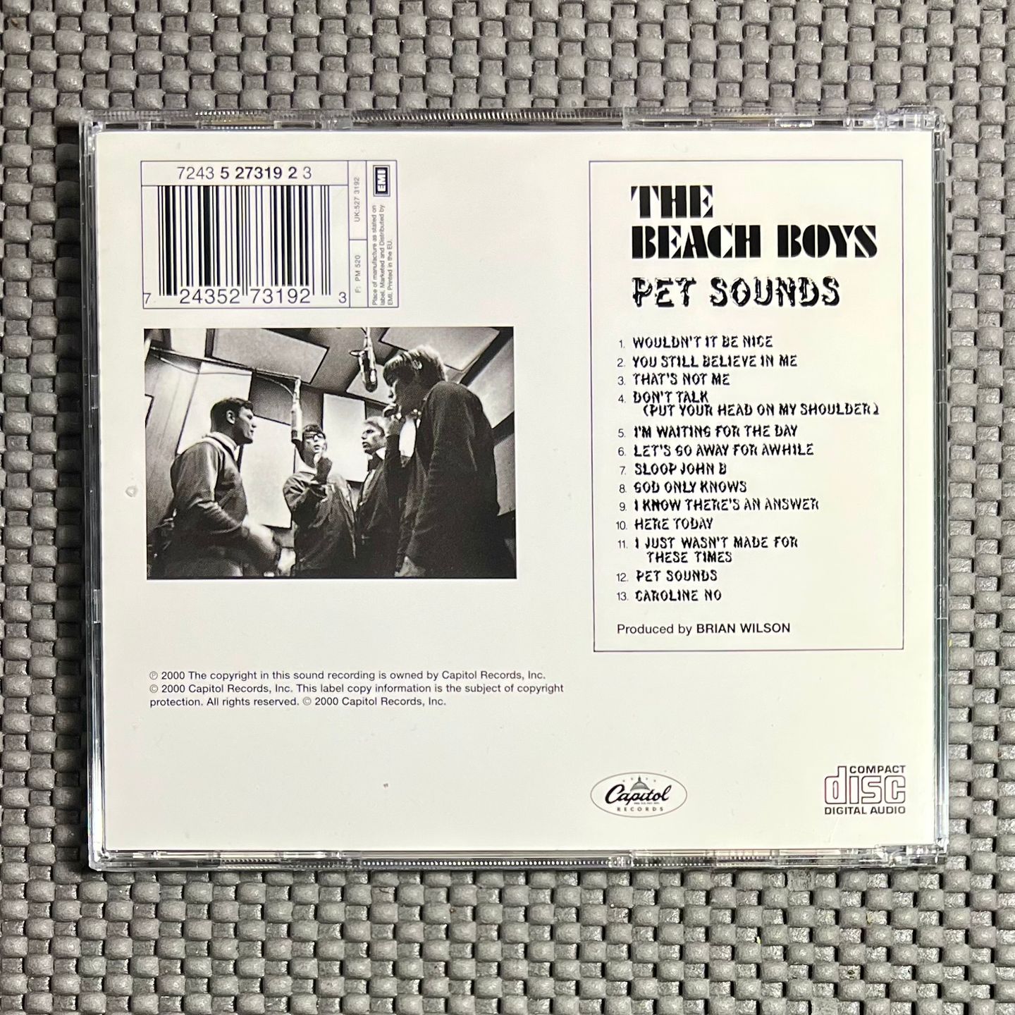 The Beach Boys - Pet Sounds [CD - EU - HDCD Mono Remaster - 2000 - Mint/Mint] | Capitol Records (7243 5 27319 2 3) - 2