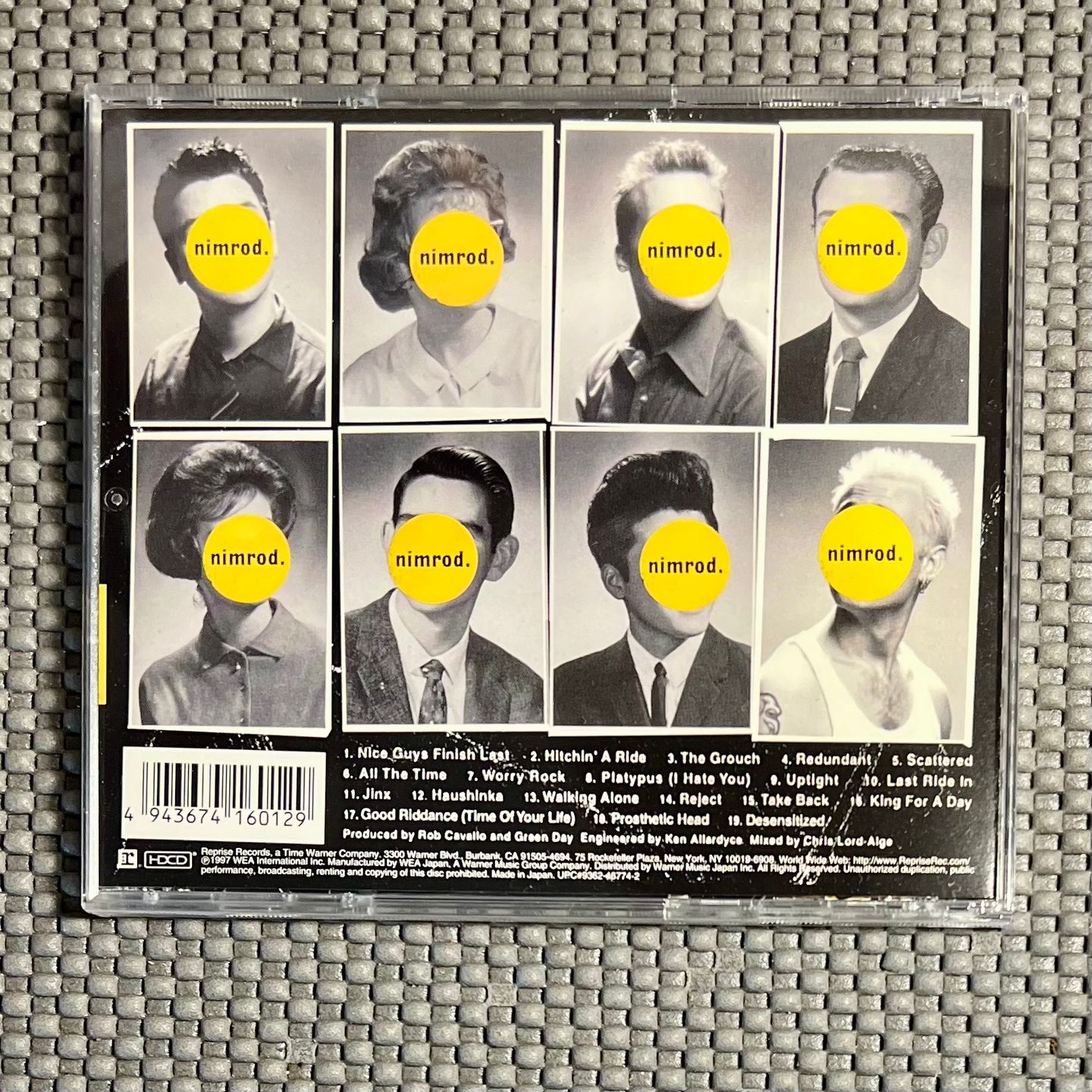 Green Day - Nimrod. [CD HDCD - 1st Japan Press 1997 - Mint / Mint] Punk Alt Rock | Reprise Records (WPCR-1601) - 2