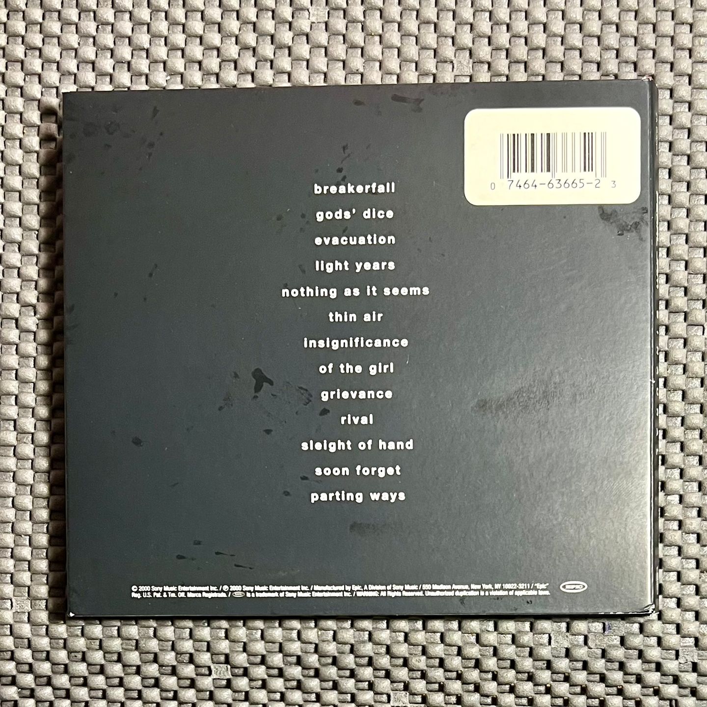 Pearl Jam - Binaural [CD - 1st US Press - 2000 - Mint / NM] | Epic (EK 63665) - 2