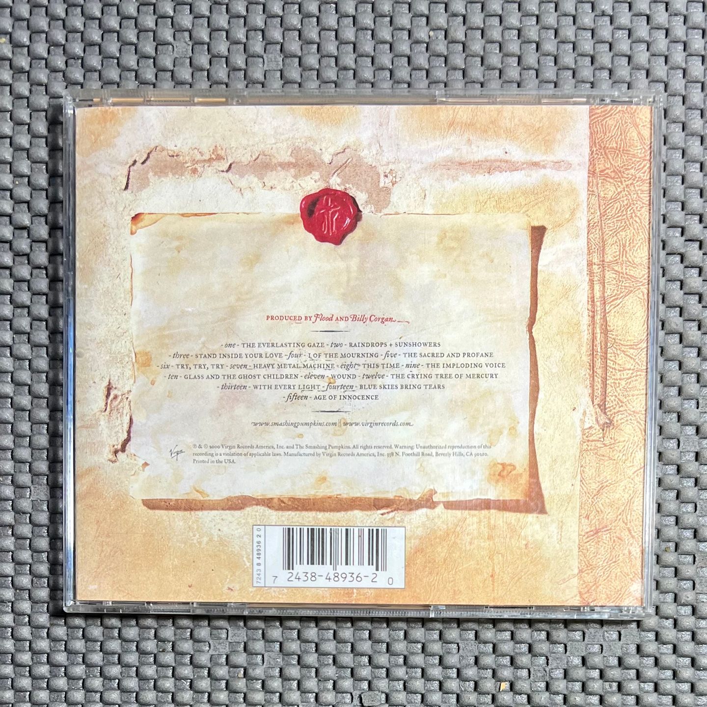 The Smashing Pumpkins - Machina / The Machines Of God [CD - 1st US Ed. 2000 - Virgin 7243 8 48936 2 0 - NM/NM] Alt Rock | Virgin (7243 8 48936 2 0) - 2