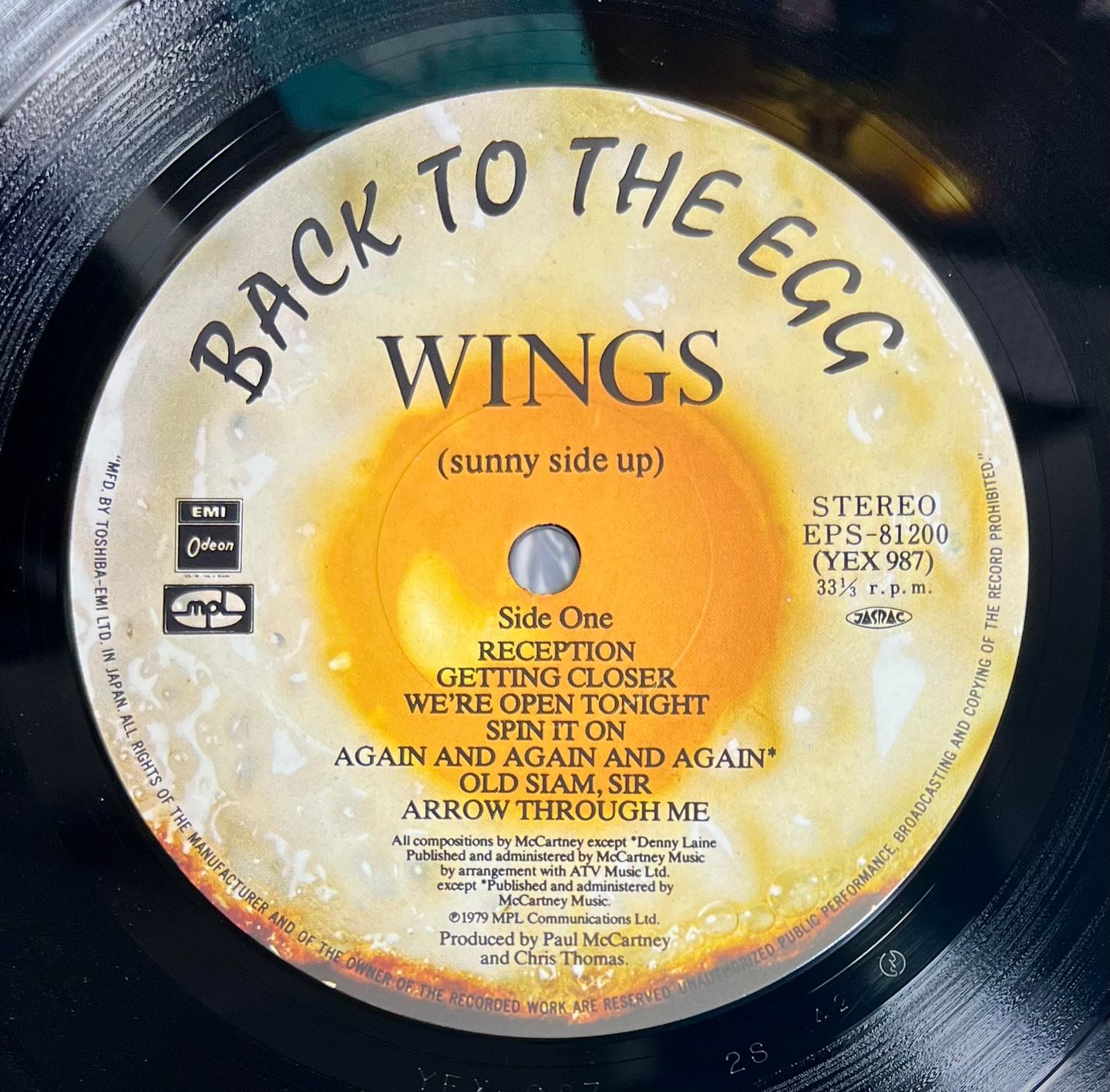 Wings - Back To The Egg | MPL (EPS-81200) - 4 Wings - Back To The Egg | MPL (EPS-81200) - 4