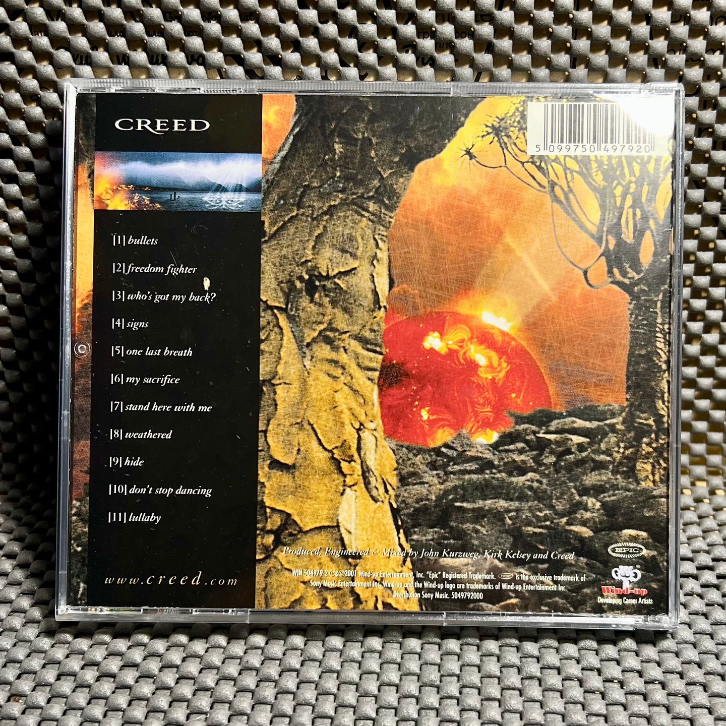 Creed - Weathered [CD - OG EU - 2001 - NM/NM] Grunge - Alt Rock | Wind-Up (504979 2) - 2