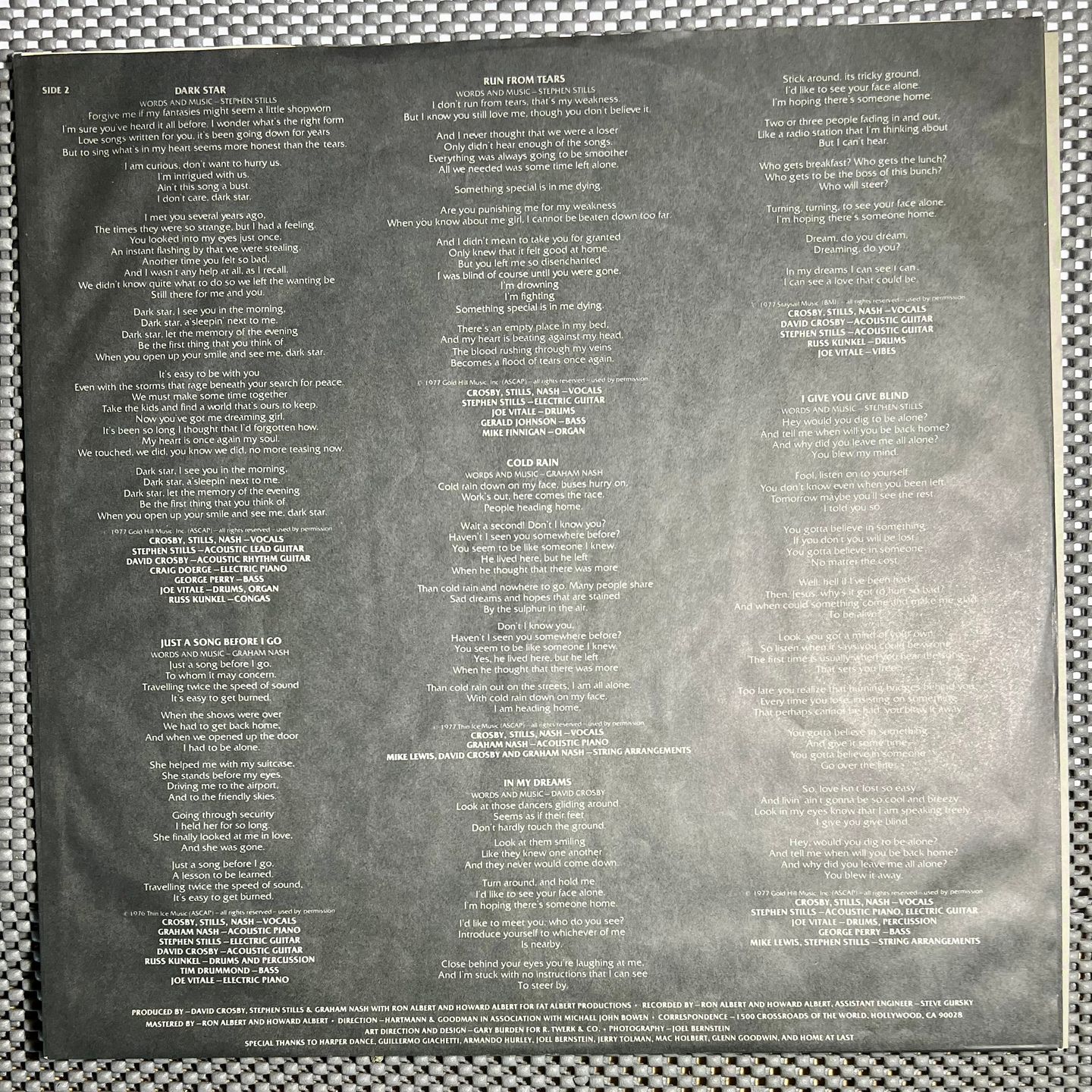 Crosby, Stills & Nash - CSN | Atlantic (P-10380A) - 8