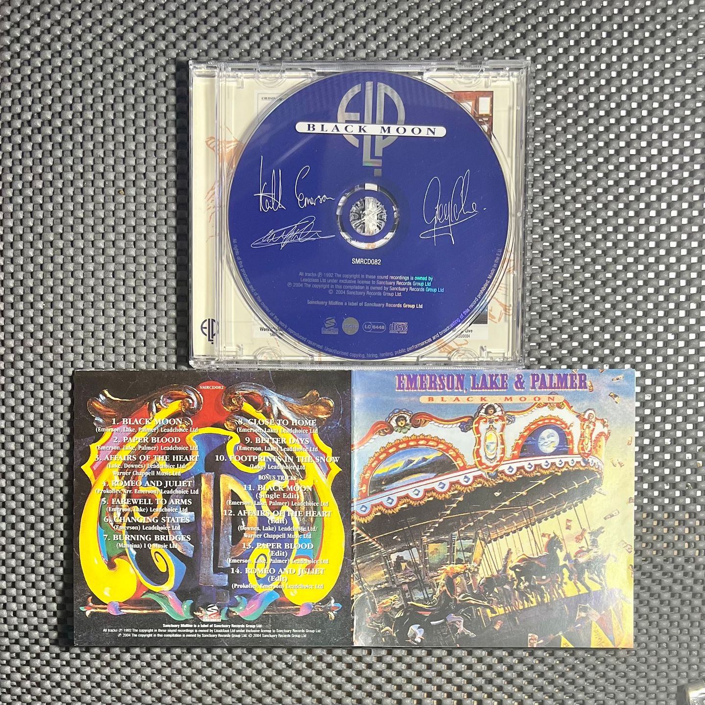 Emerson, Lake & Palmer - Black Moon | Sanctuary Midline (SMRCD082) - 3